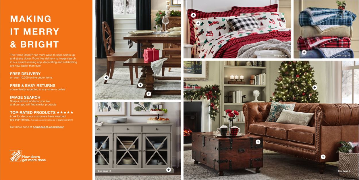 Catalogue Home Depot from 10/16/2020
