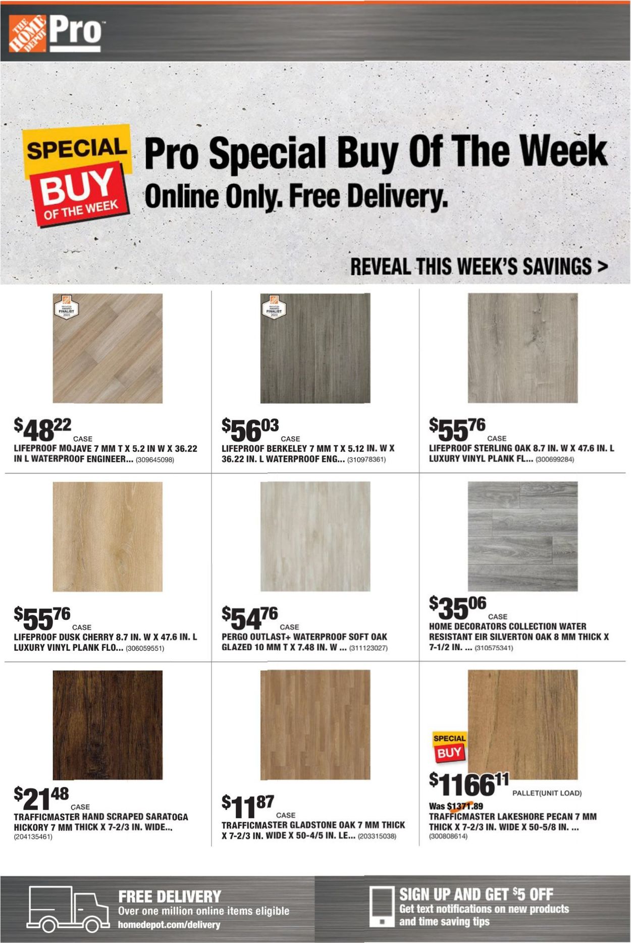 Catalogue Home Depot from 10/19/2020