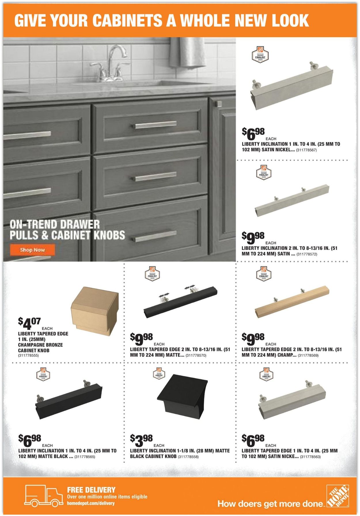 Catalogue Home Depot from 10/22/2020