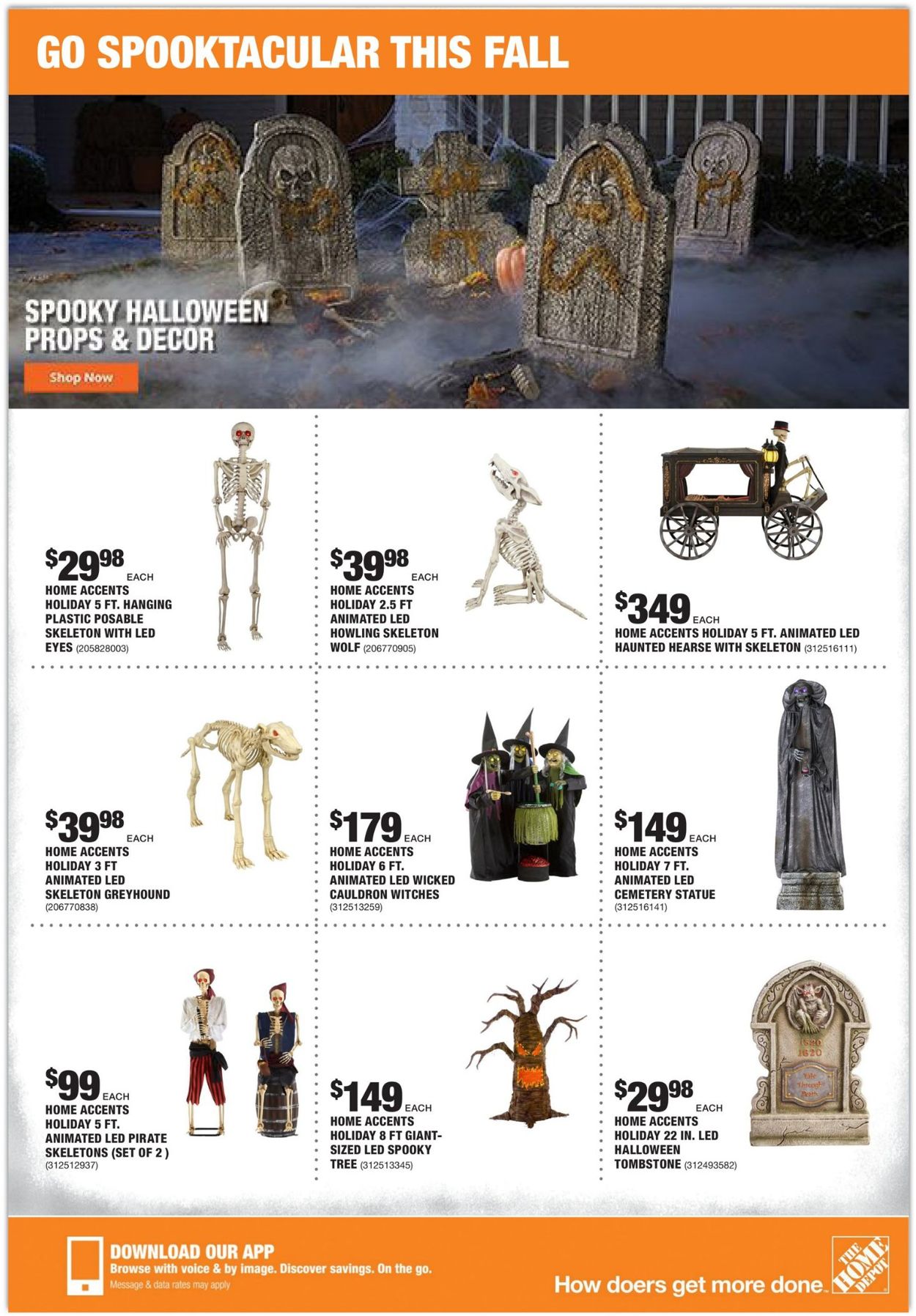 Catalogue Home Depot from 10/22/2020