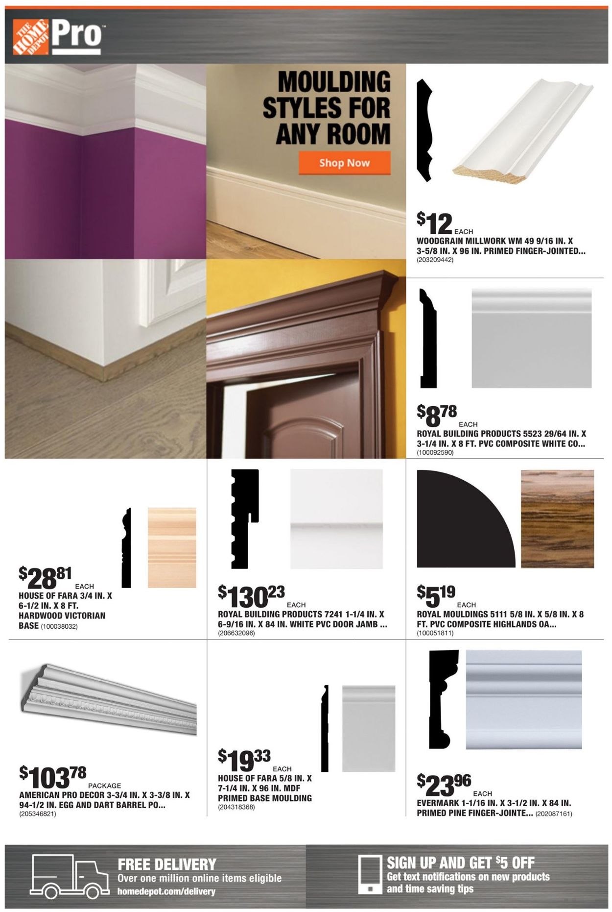 Catalogue Home Depot from 10/26/2020