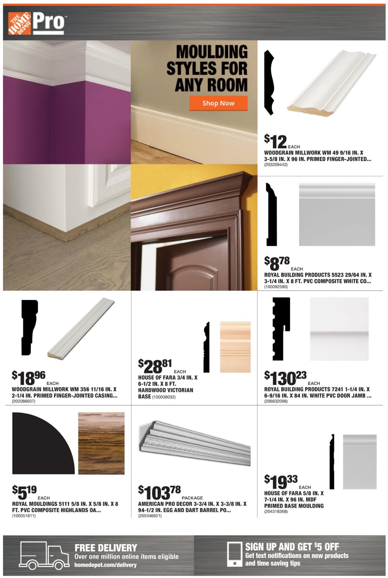 Catalogue Home Depot from 10/26/2020