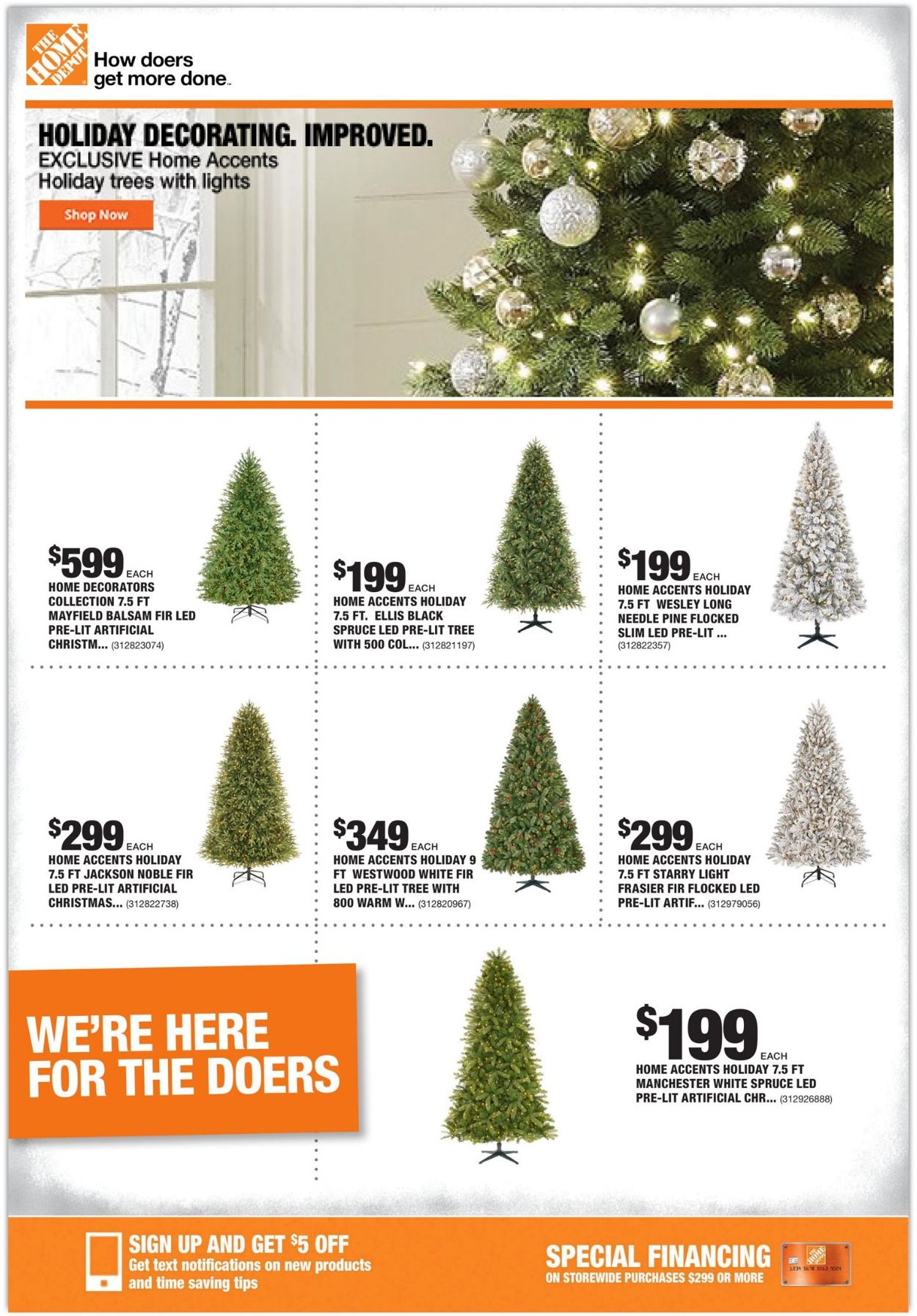 Catalogue Home Depot from 10/29/2020