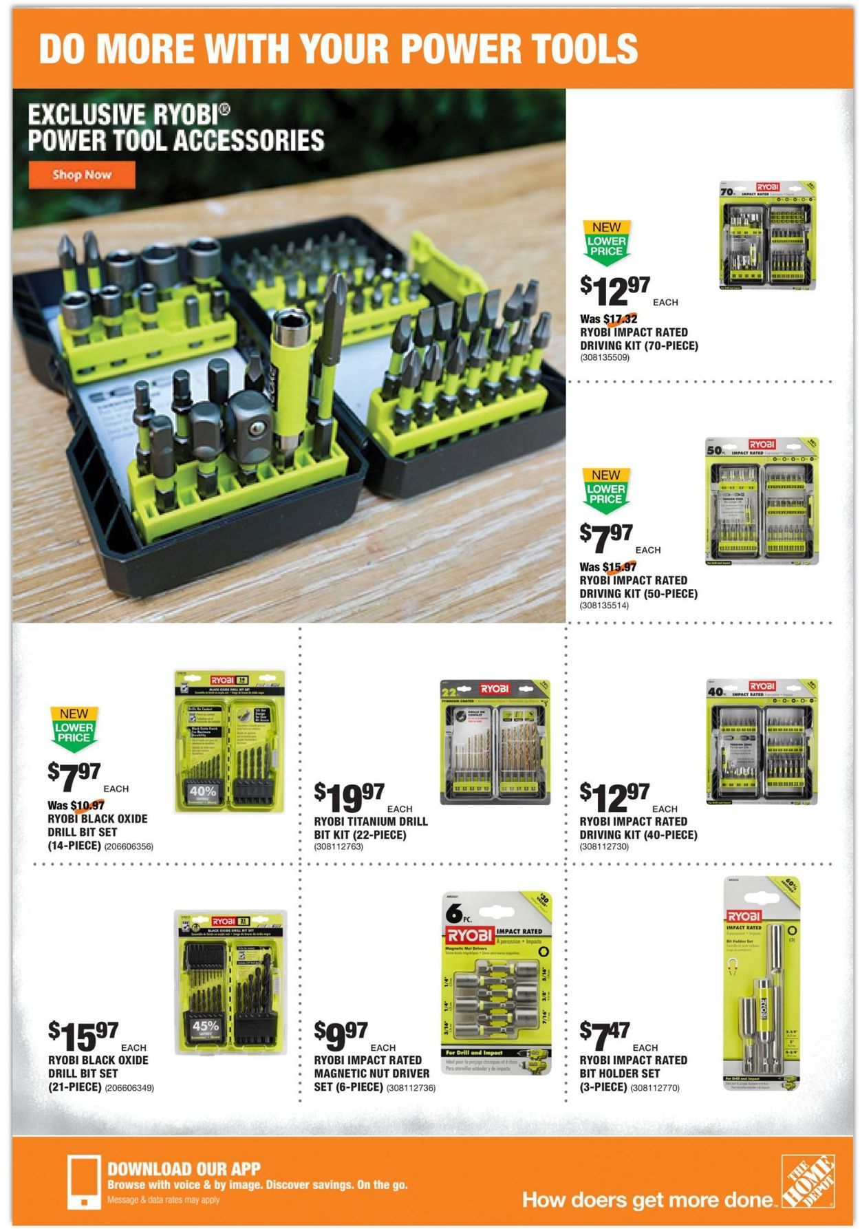 Catalogue Home Depot from 10/29/2020