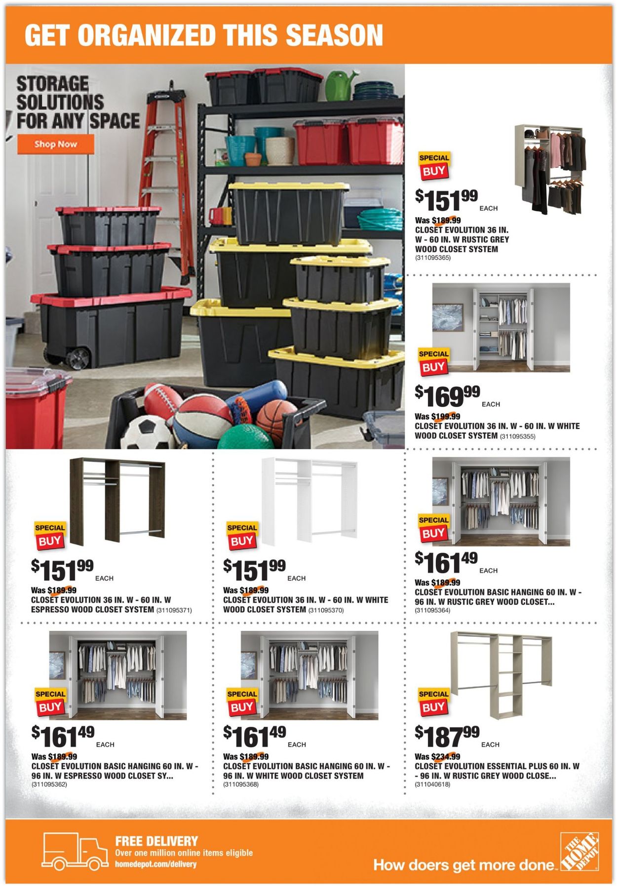 Catalogue Home Depot from 10/29/2020