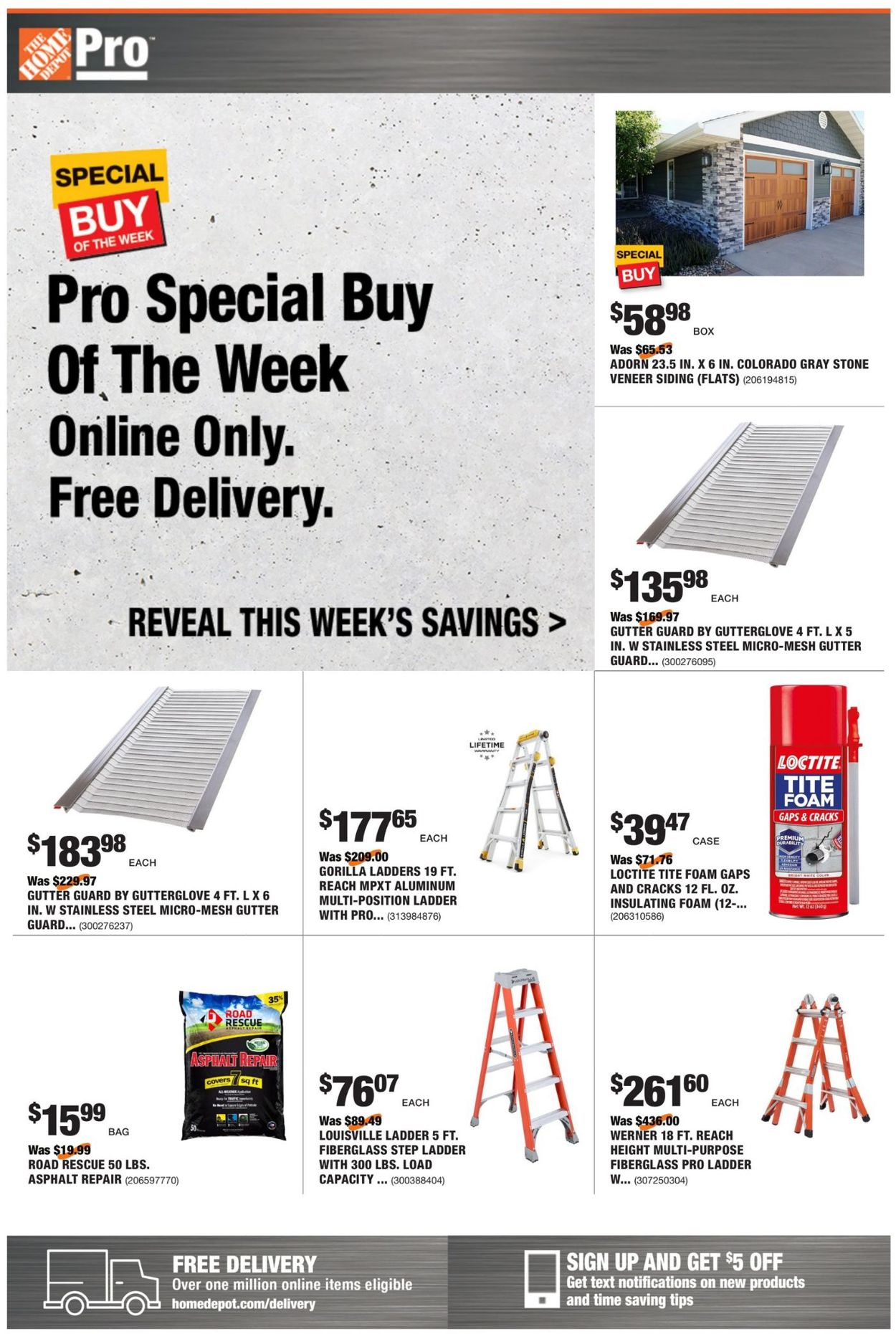 Catalogue Home Depot from 11/02/2020