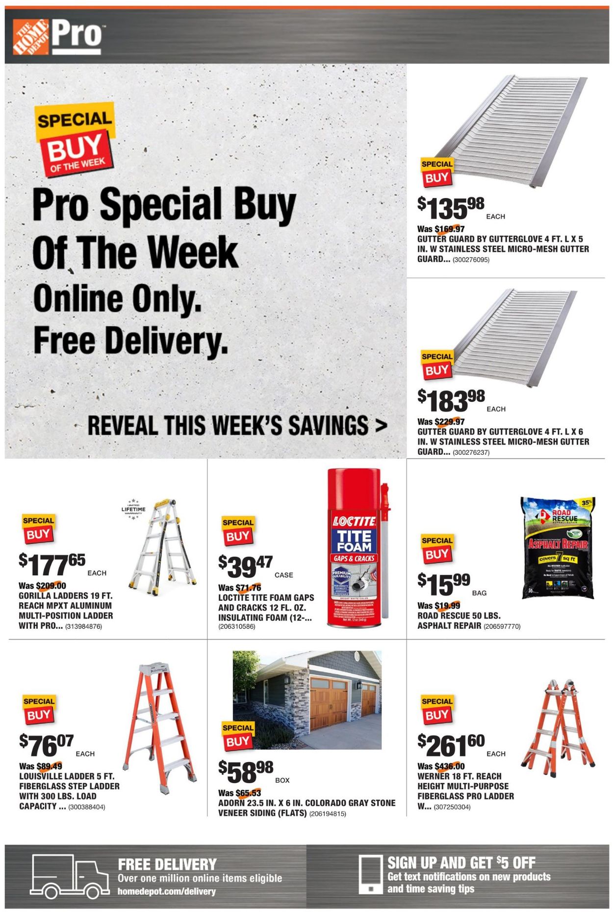 Home Depot Current weekly ad 11/02 11/09/2020