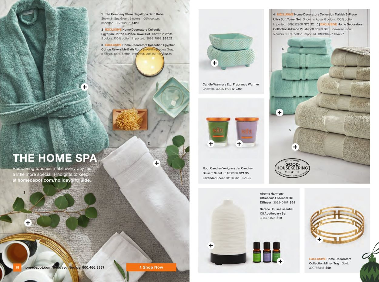 Catalogue Home Depot Holiday 2020 from 11/04/2020