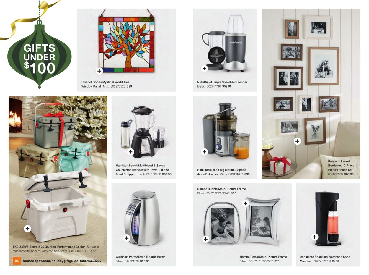 Catalogue Home Depot Holiday 2020 from 11/04/2020
