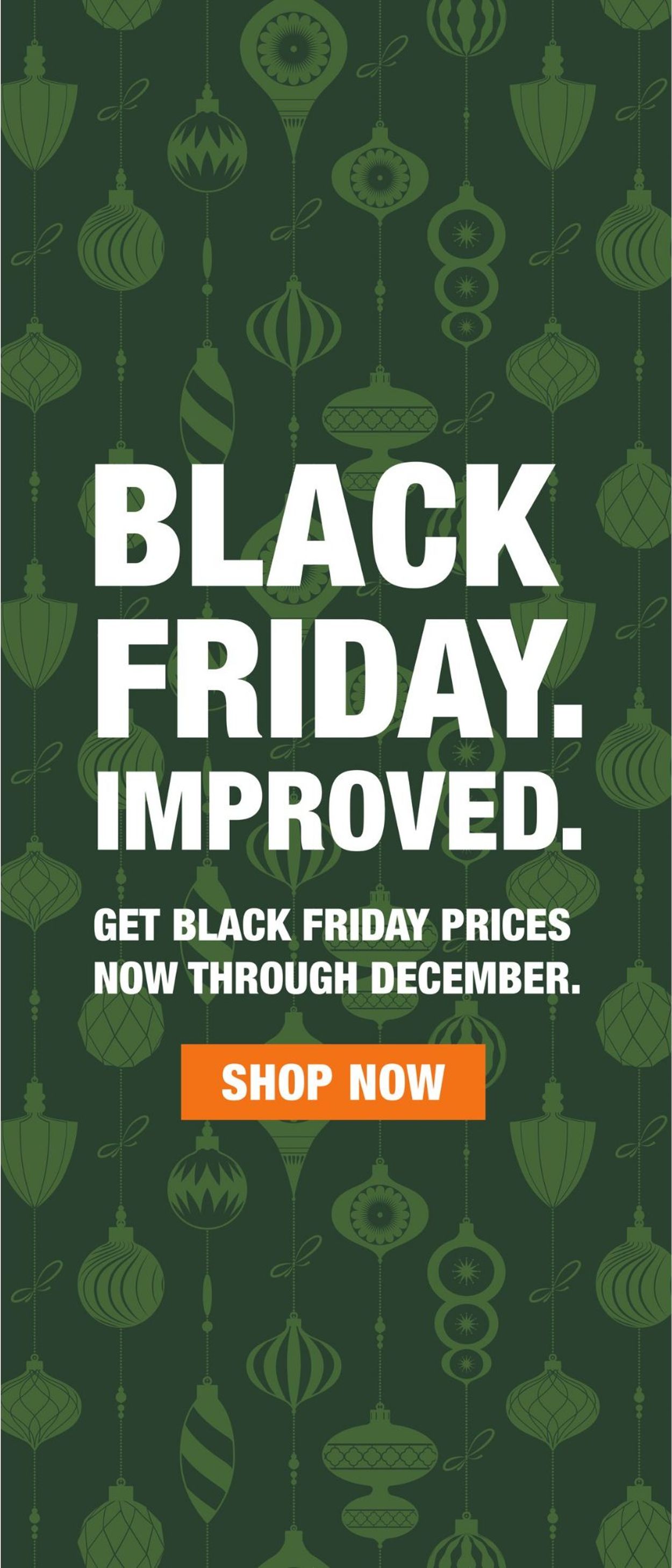 Catalogue Home Depot Black Friday 2020 from 11/06/2020