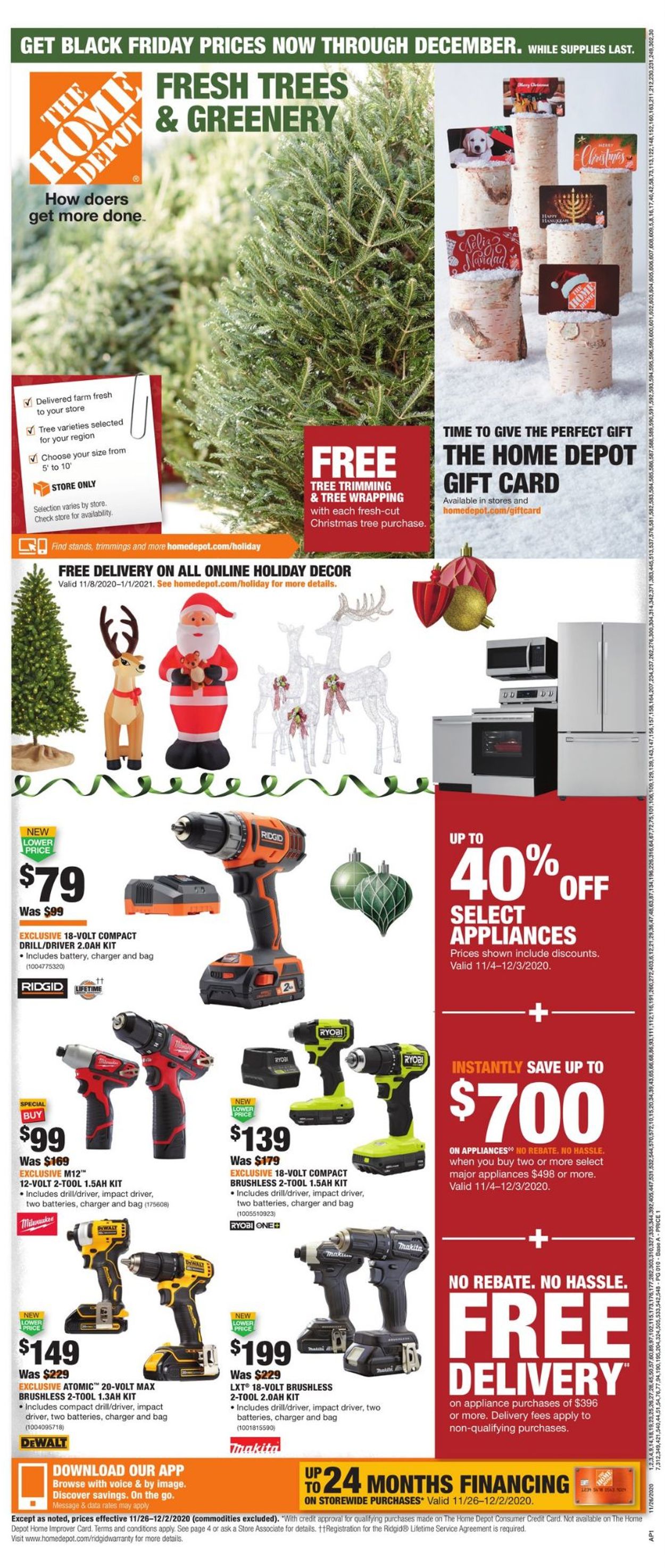 Home Depot Black Friday 2020 Current weekly ad 11/26 12/02/2020 [10