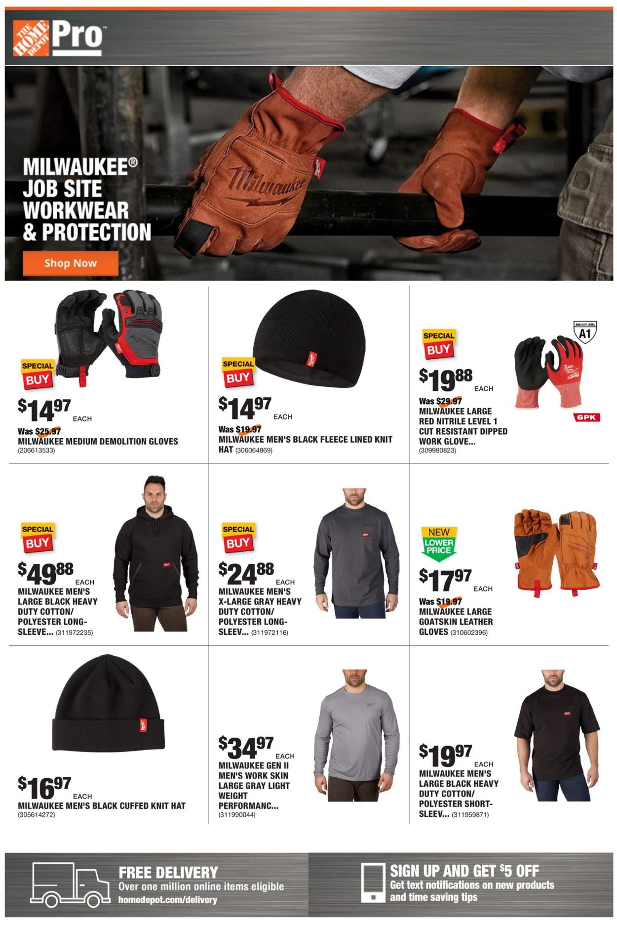 Catalogue Home Depot Black Friday 2020 from 11/23/2020