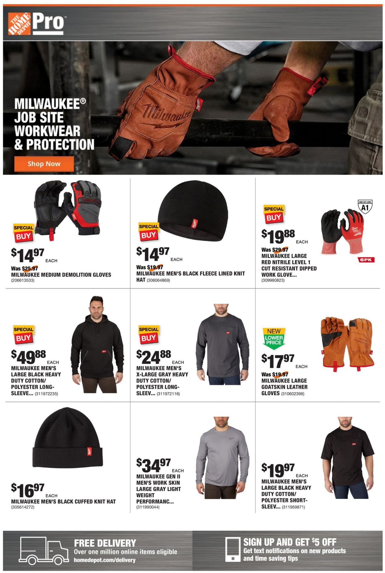 Catalogue Home Depot Black Friday 2020 from 11/23/2020