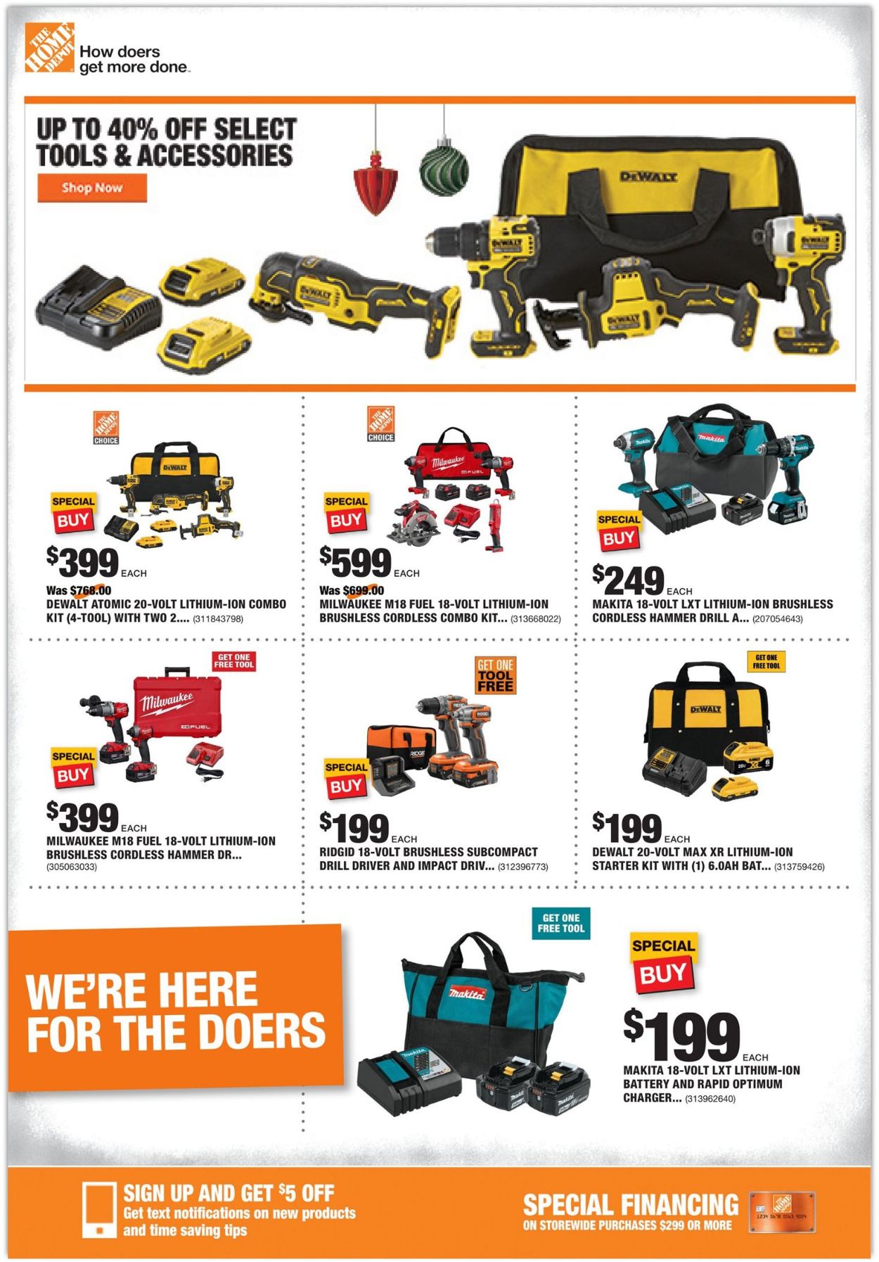 Catalogue Home Depot from 12/03/2020