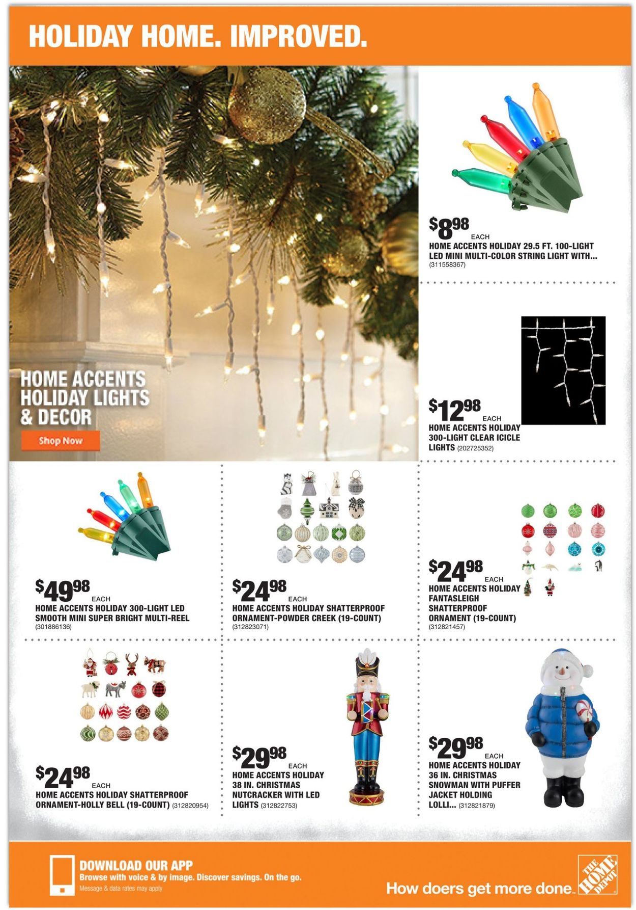 Catalogue Home Depot from 12/03/2020