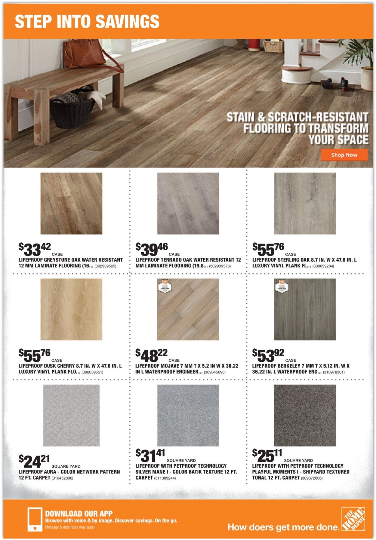 Catalogue Home Depot from 12/03/2020