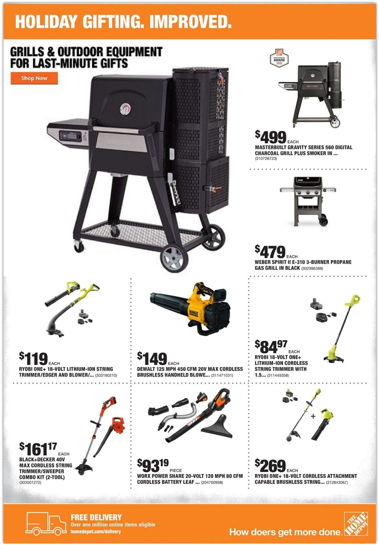 Catalogue Home Depot from 12/17/2020