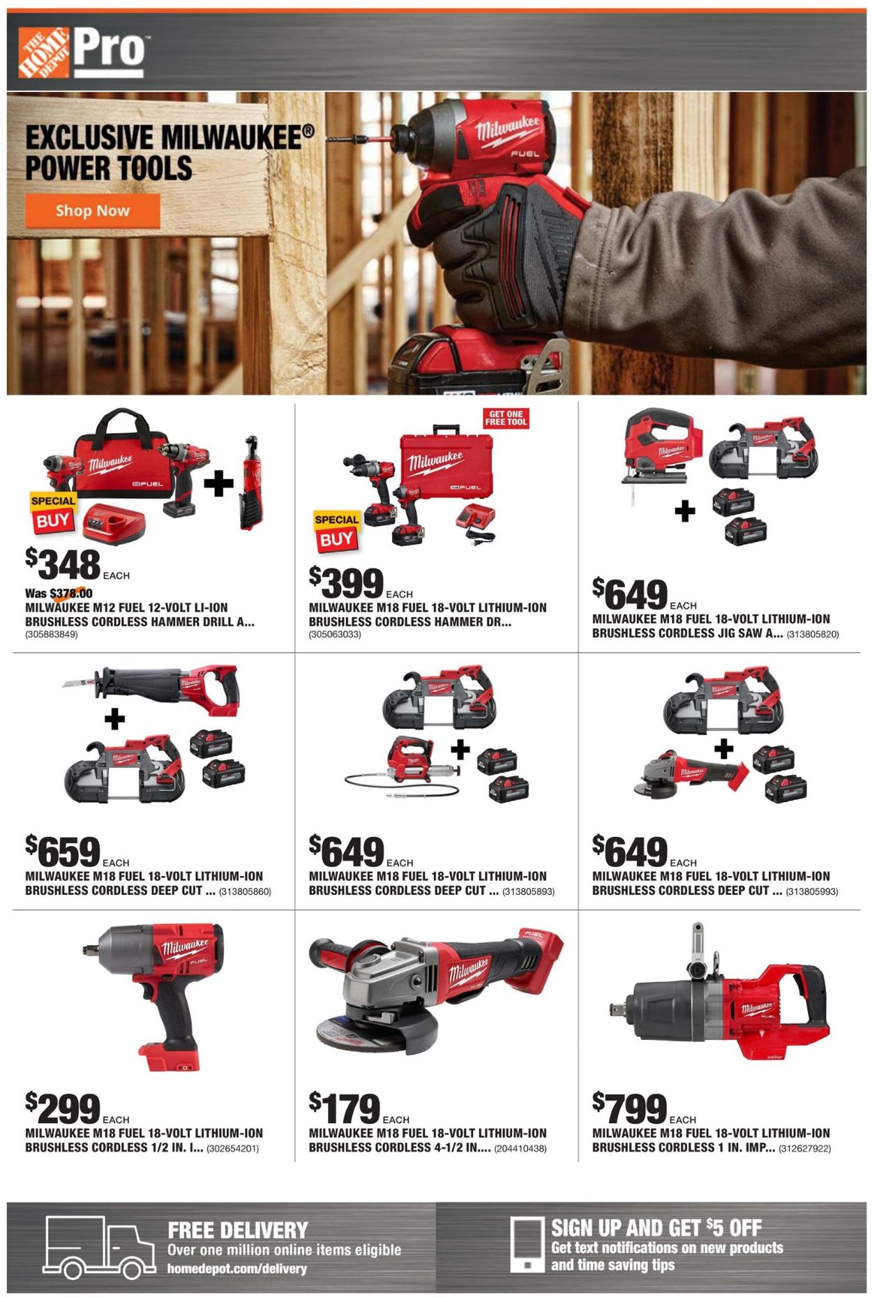 Catalogue Home Depot from 12/21/2020