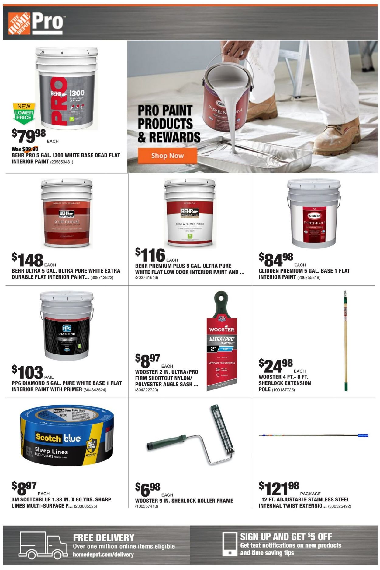 Catalogue Home Depot from 12/28/2020