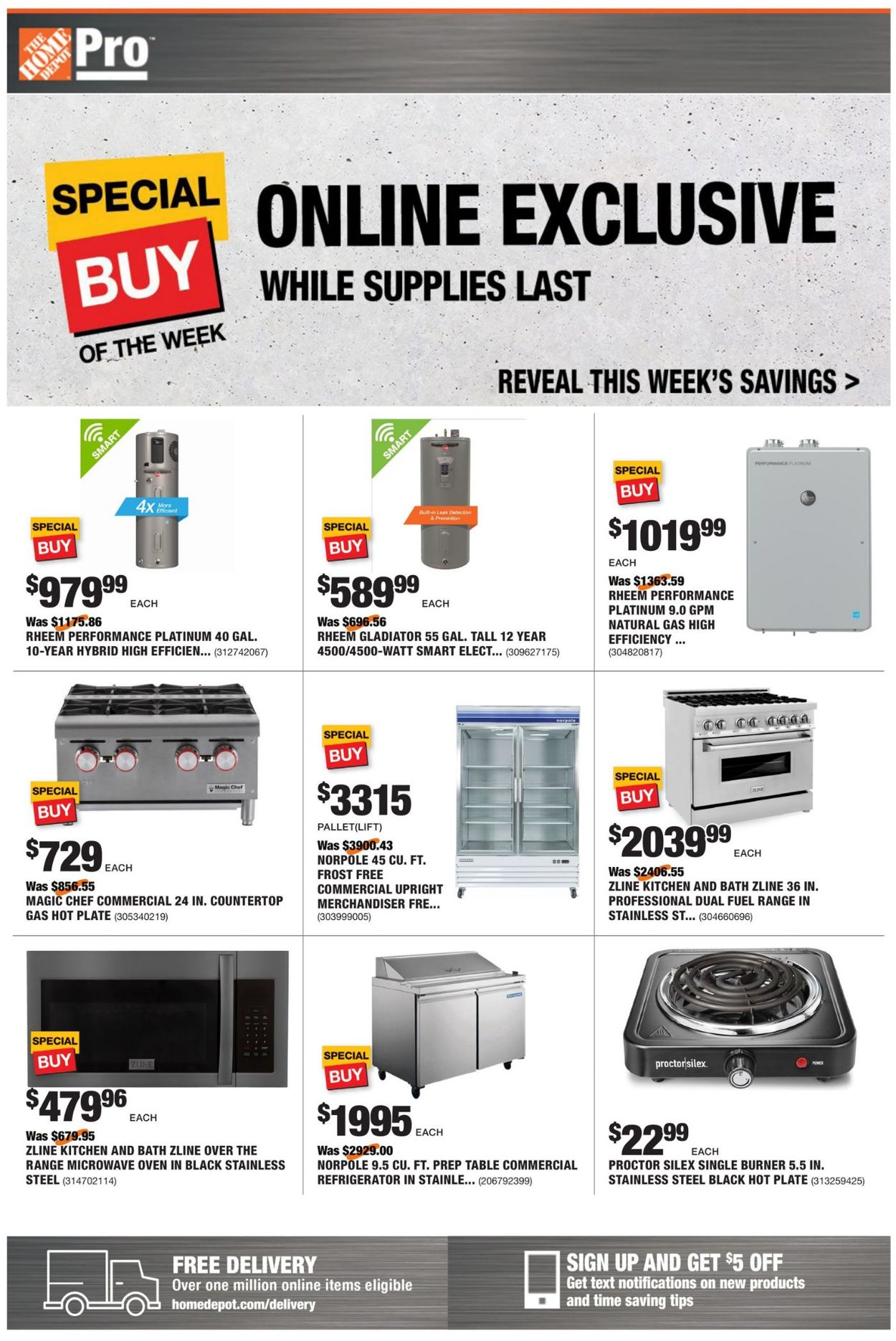 Catalogue Home Depot from 12/28/2020