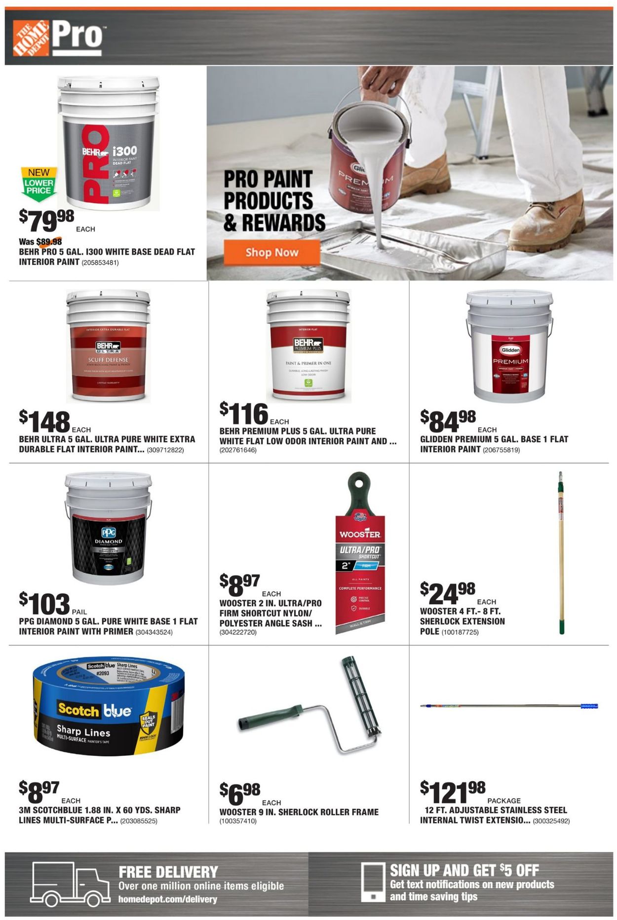 Catalogue Home Depot from 12/28/2020