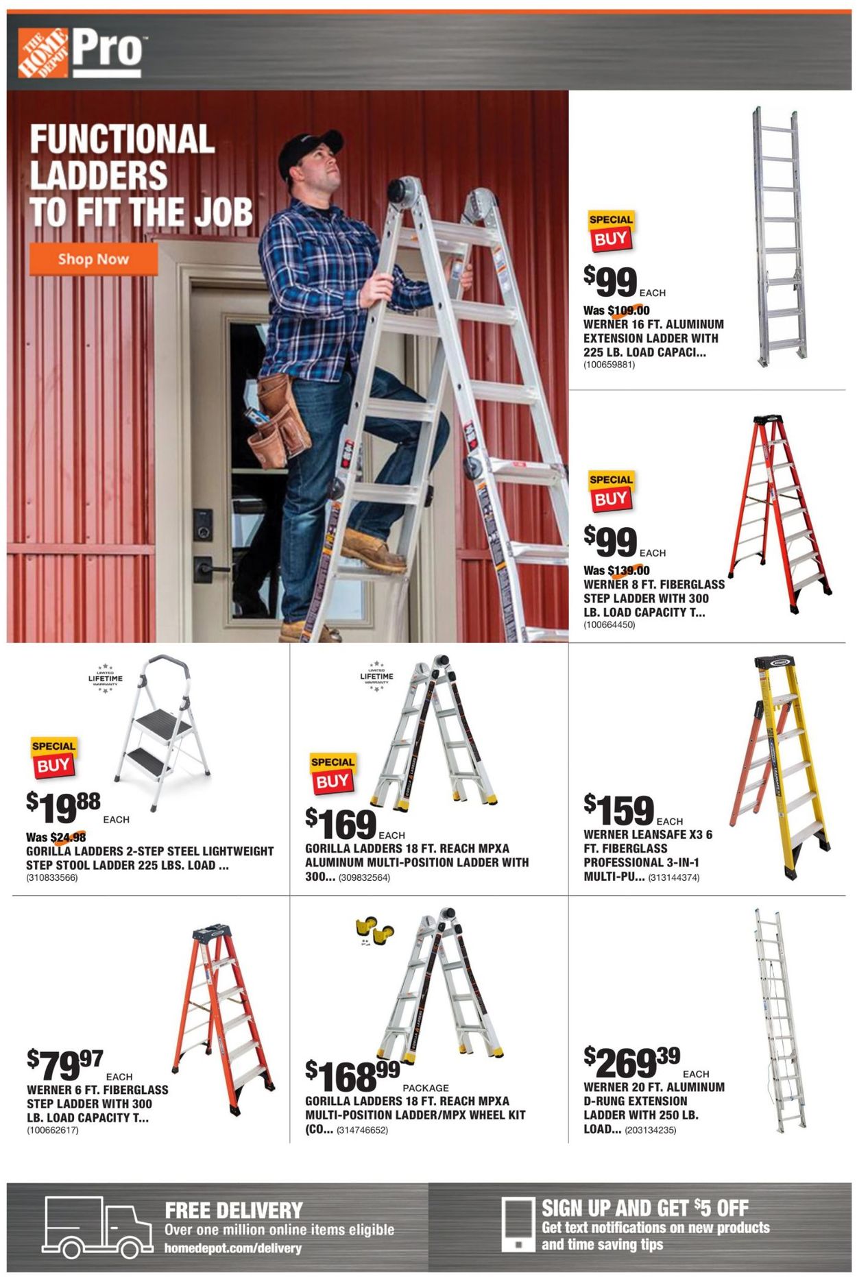 Catalogue Home Depot from 01/04/2021