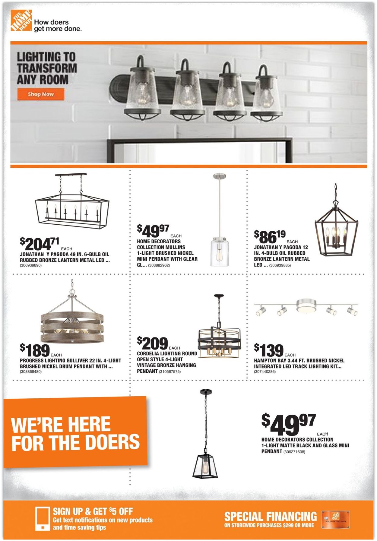 Catalogue Home Depot from 01/07/2021