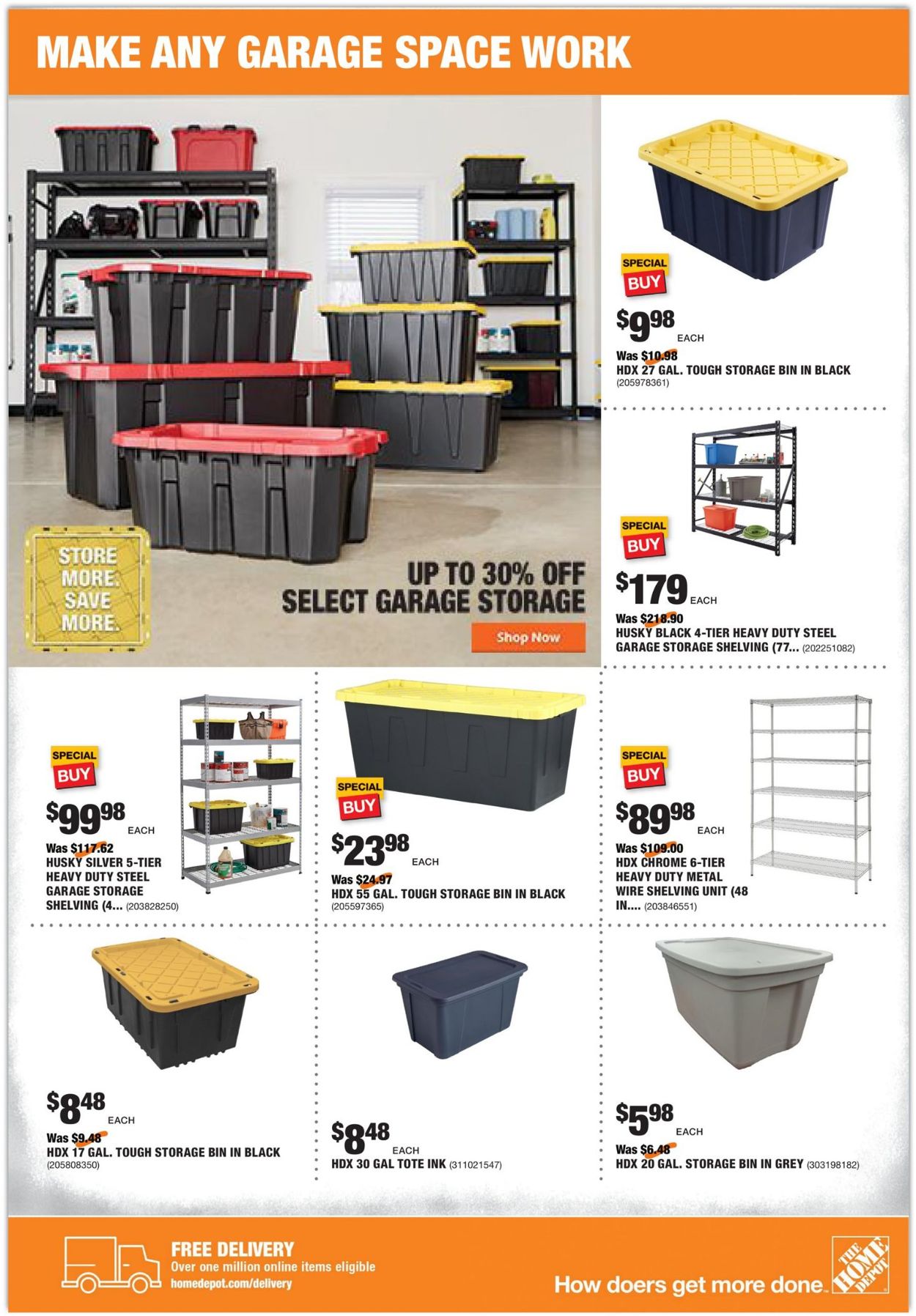 Catalogue Home Depot from 01/07/2021