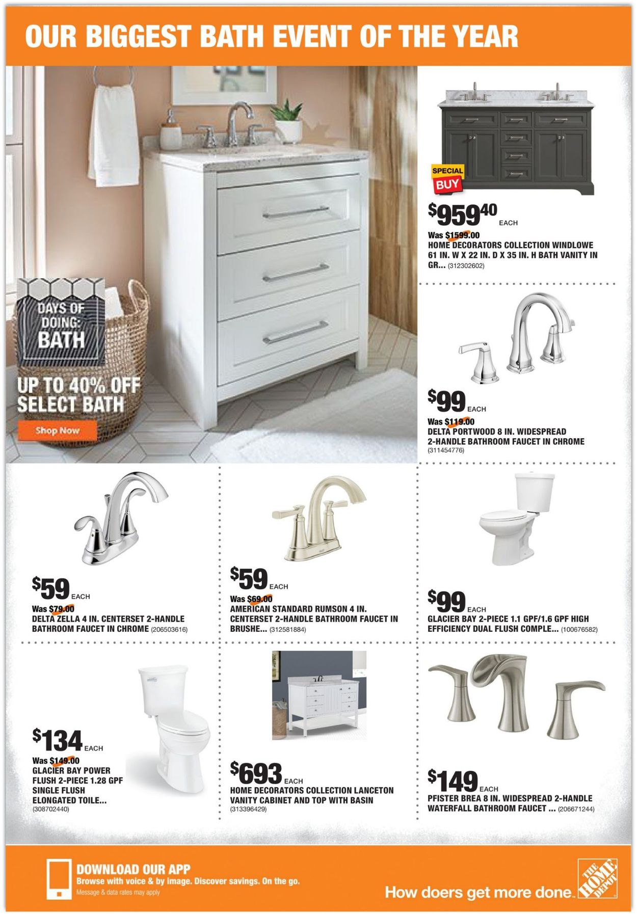 Catalogue Home Depot from 01/14/2021