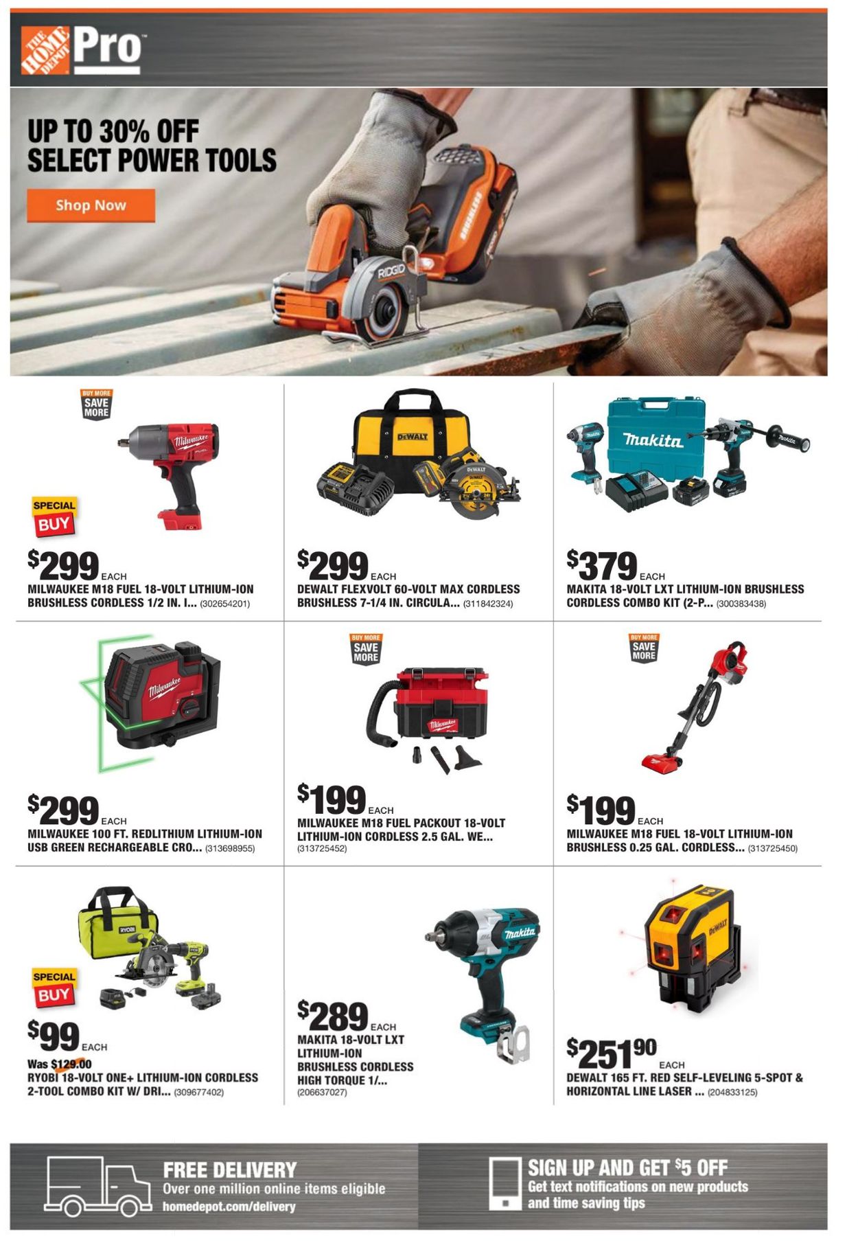 Catalogue Home Depot from 02/08/2021