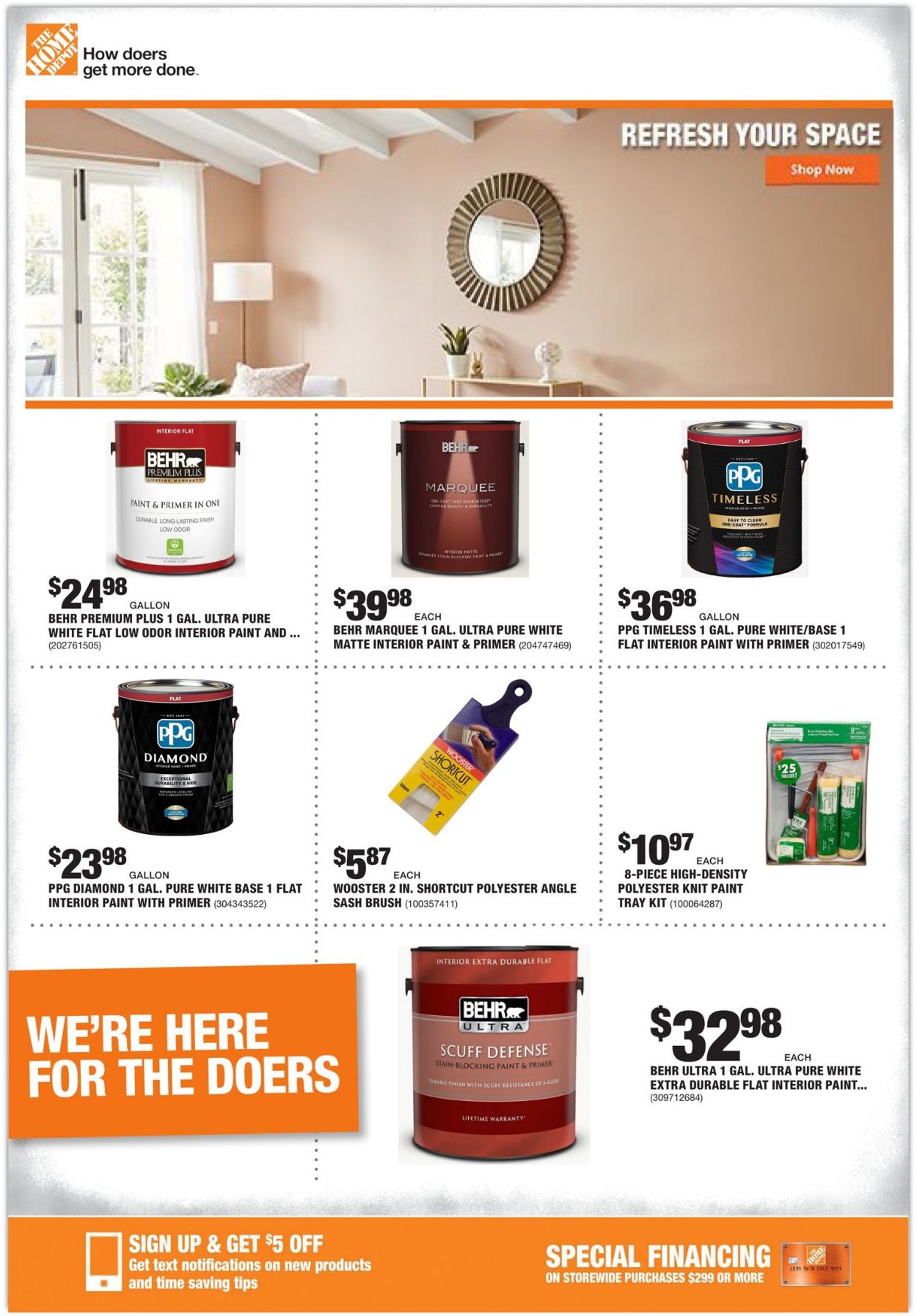 Catalogue Home Depot from 02/11/2021