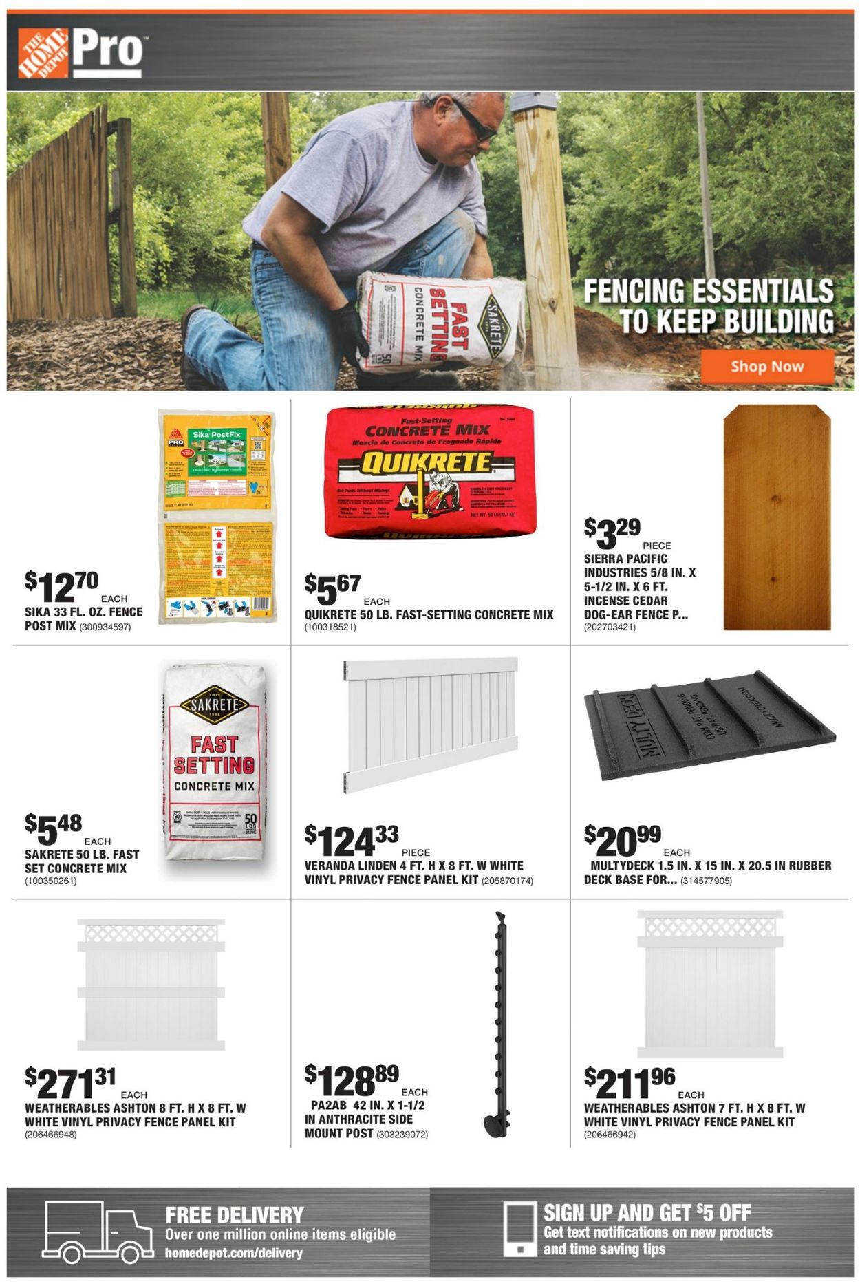 Catalogue Home Depot from 03/08/2021