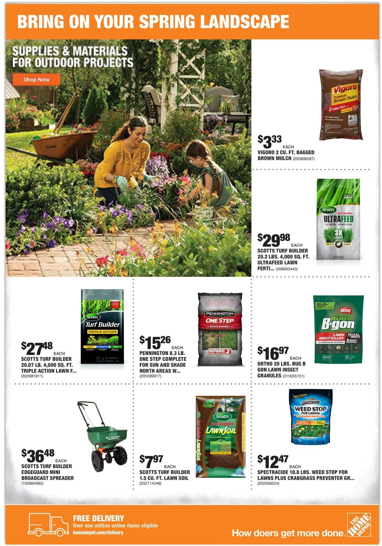 Catalogue Home Depot from 03/11/2021