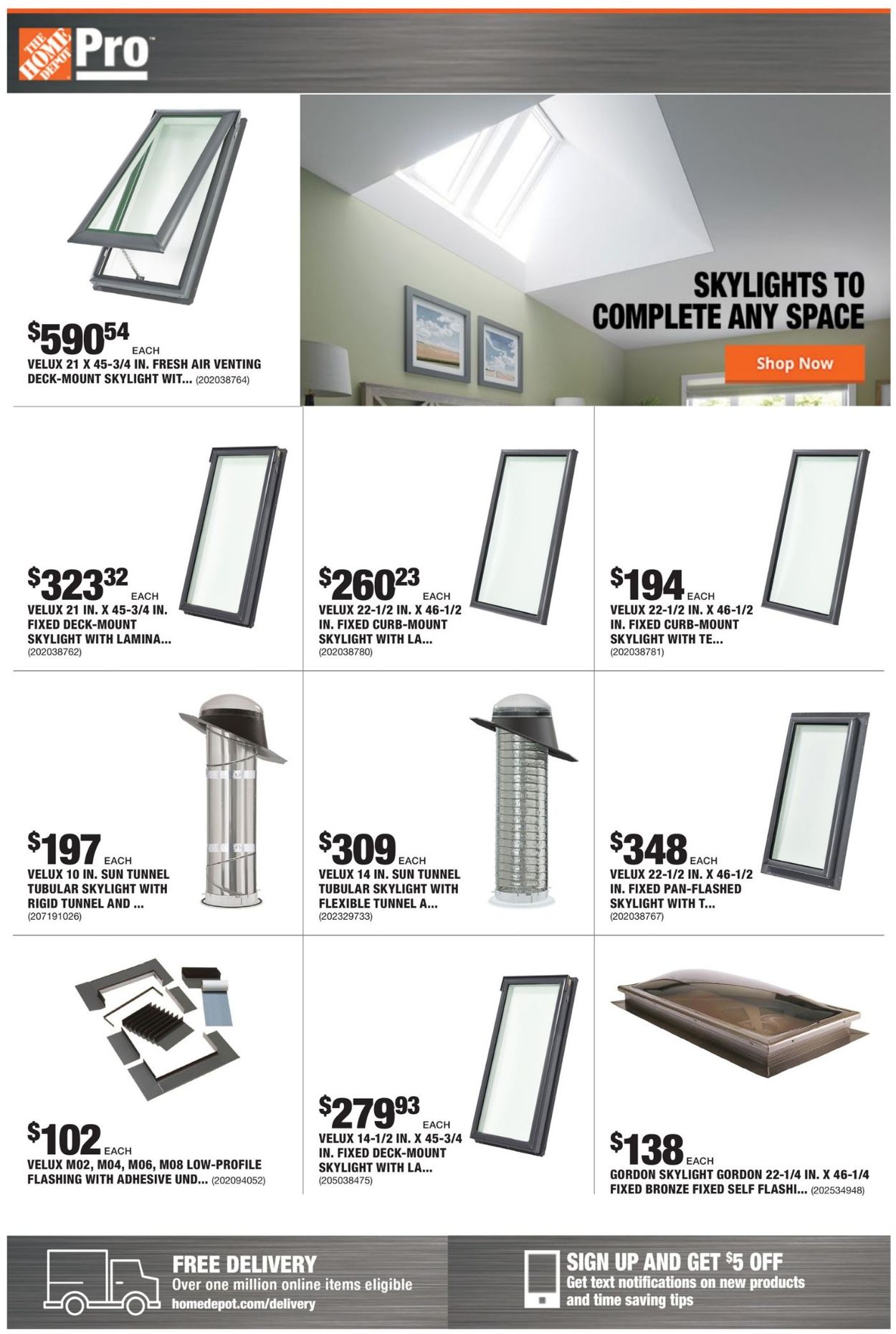 Catalogue Home Depot from 03/15/2021