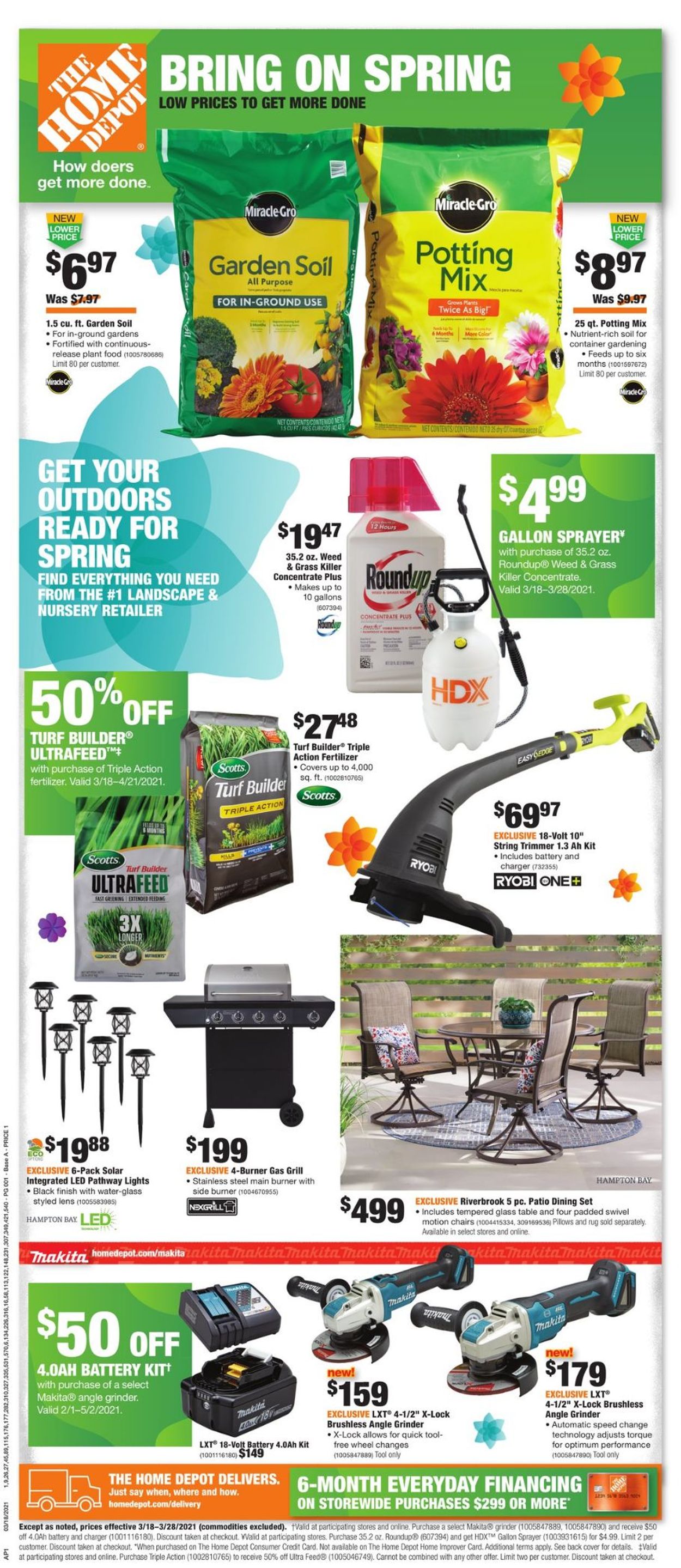 Catalogue Home Depot from 03/18/2021