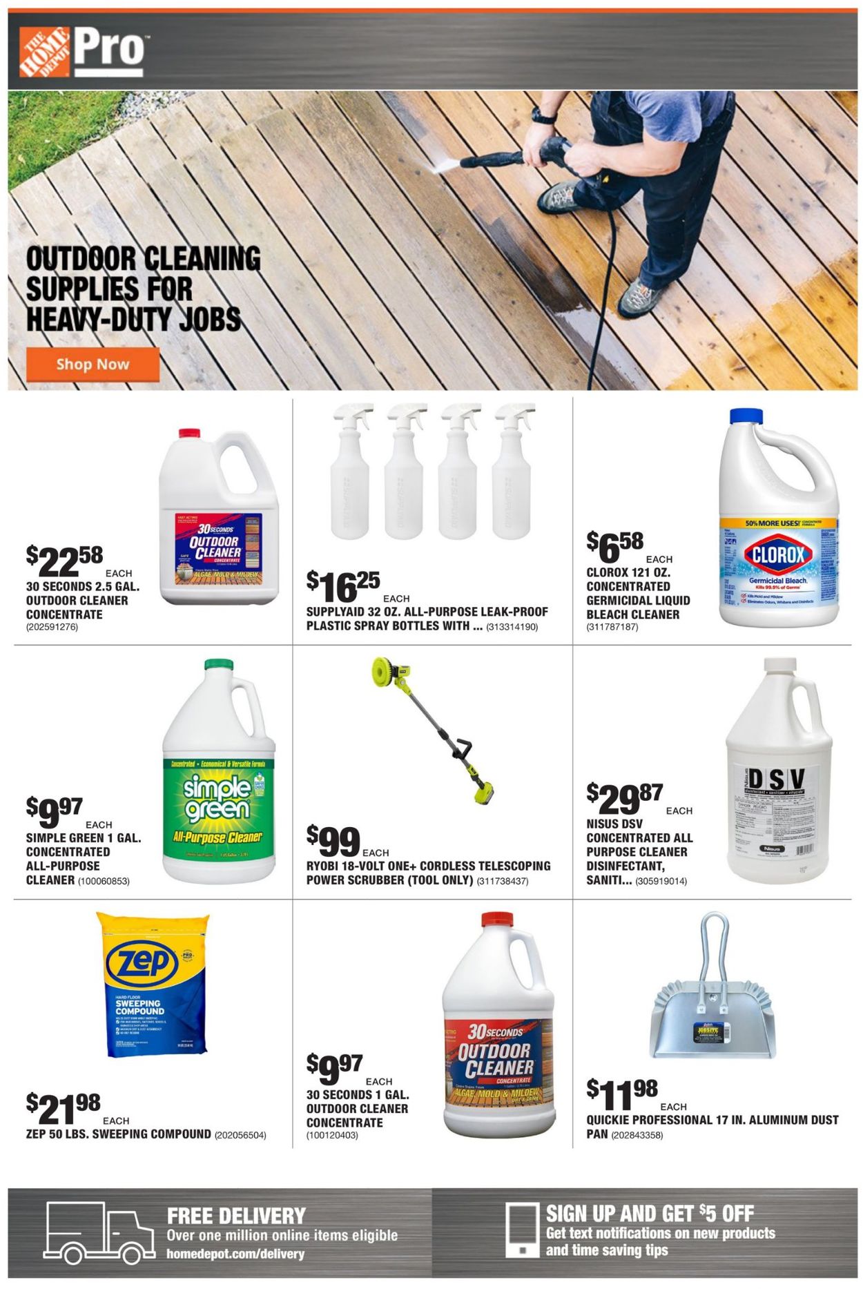 Catalogue Home Depot from 03/29/2021