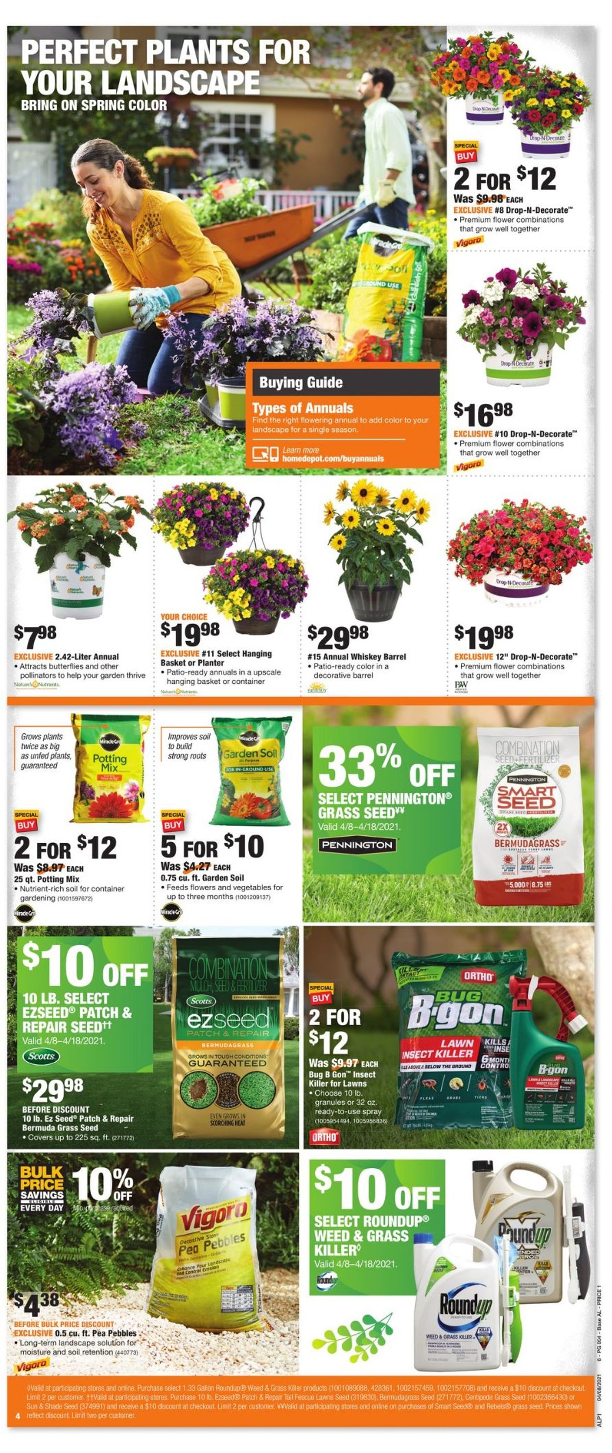 Catalogue Home Depot from 04/08/2021