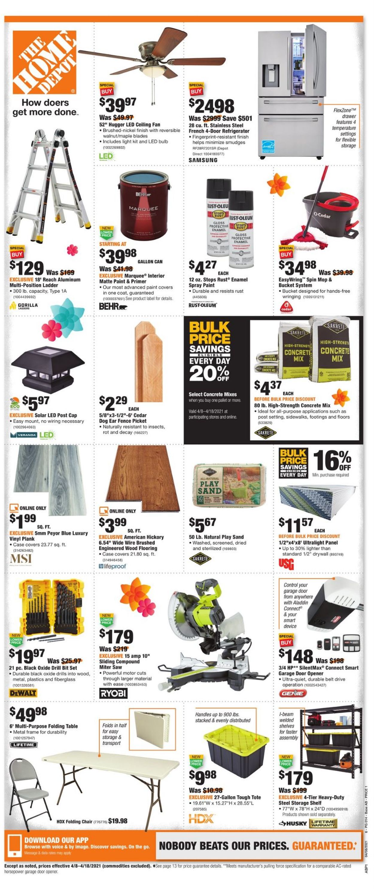 Home Depot Current weekly ad 04/08 - 04/18/2021 [14] - frequent-ads.com