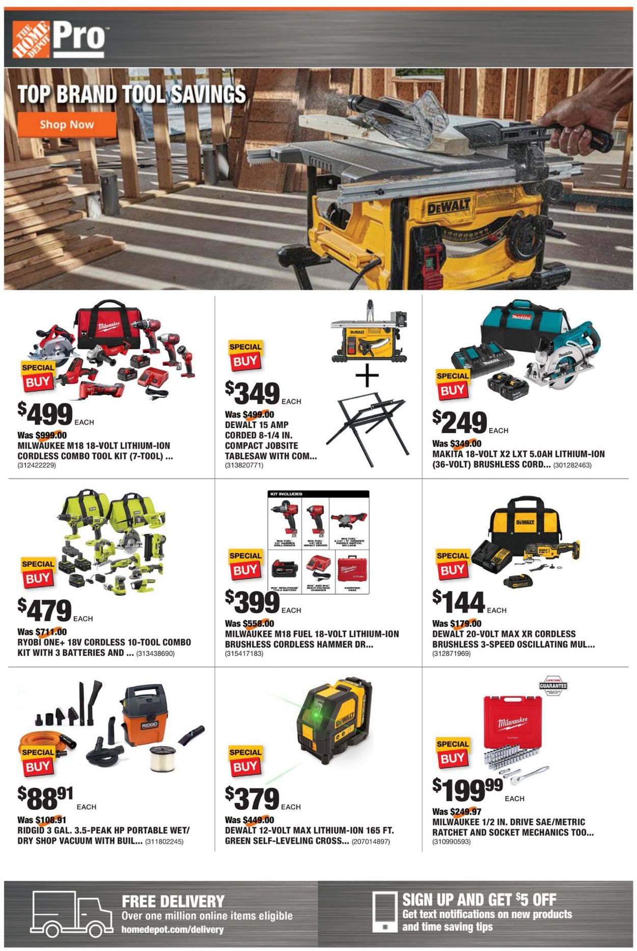 Catalogue Home Depot from 05/03/2021