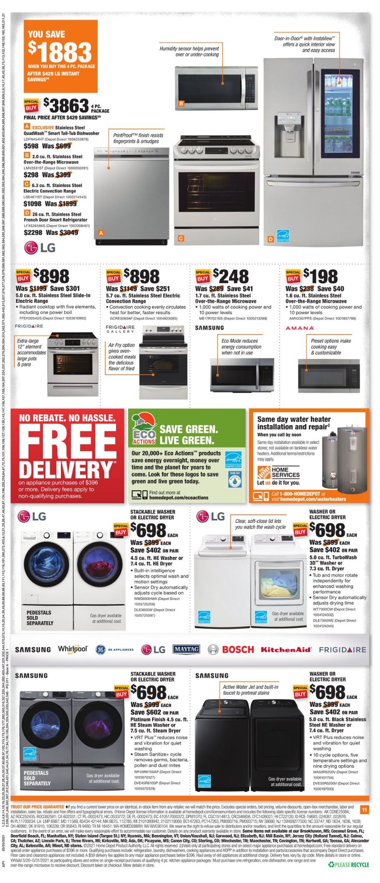 Catalogue Home Depot from 05/20/2021