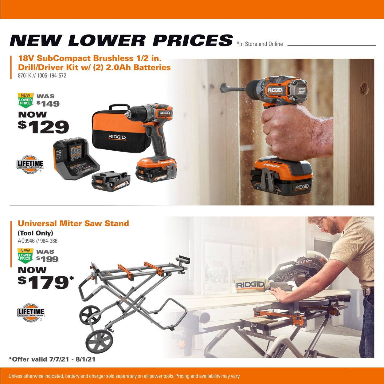 Catalogue Home Depot from 06/18/2021