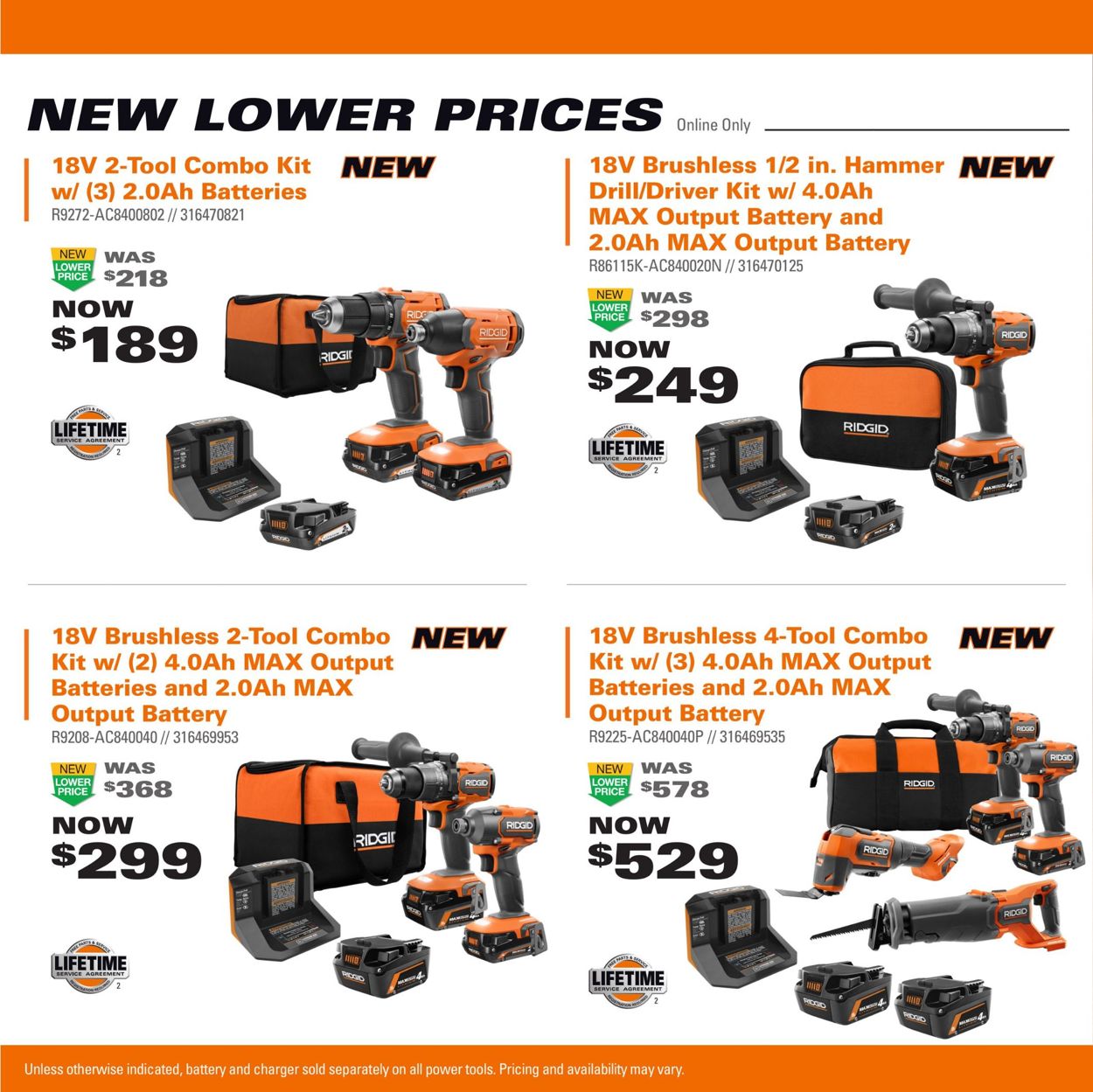 Catalogue Home Depot from 06/18/2021