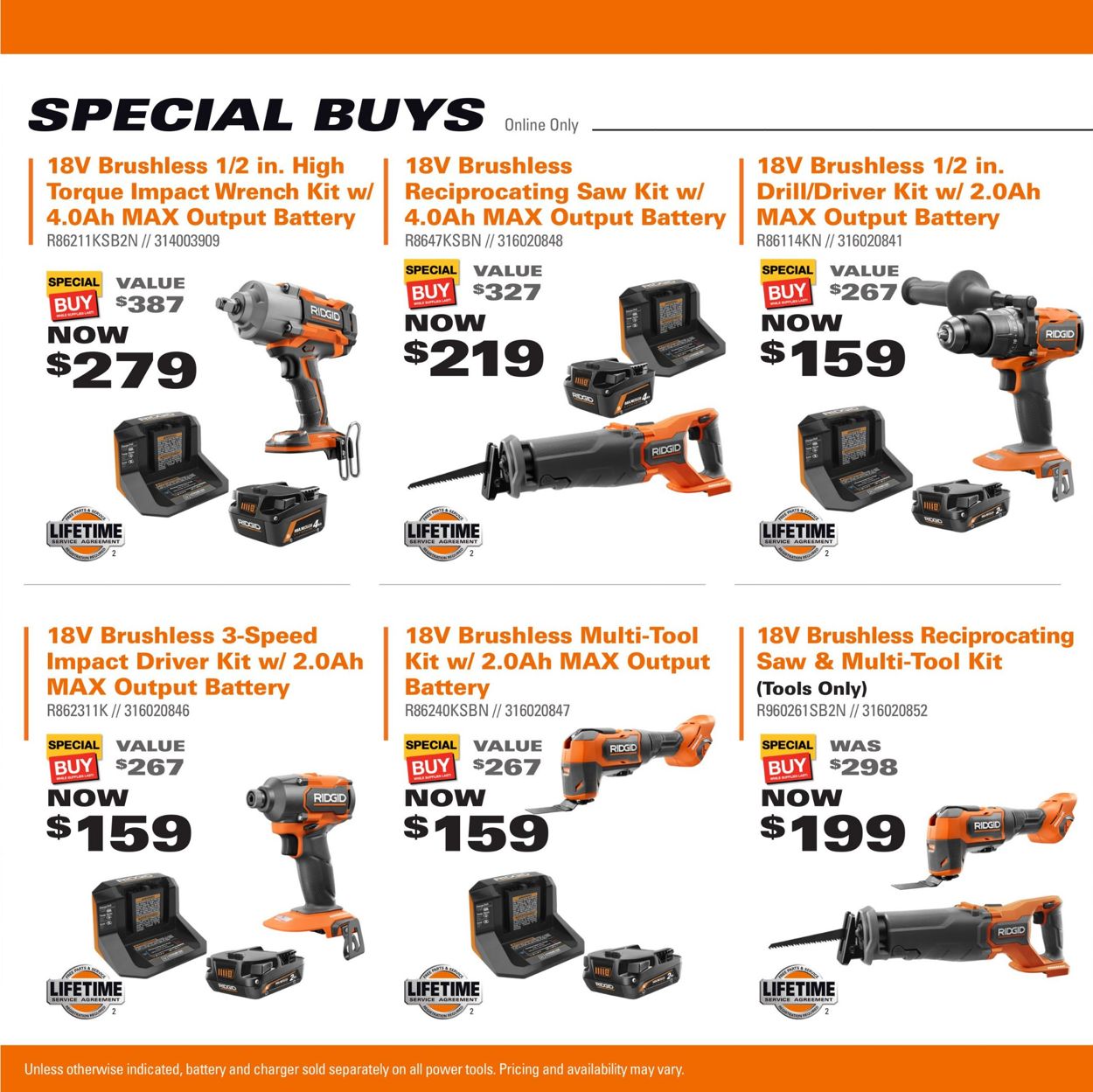 Catalogue Home Depot from 06/18/2021