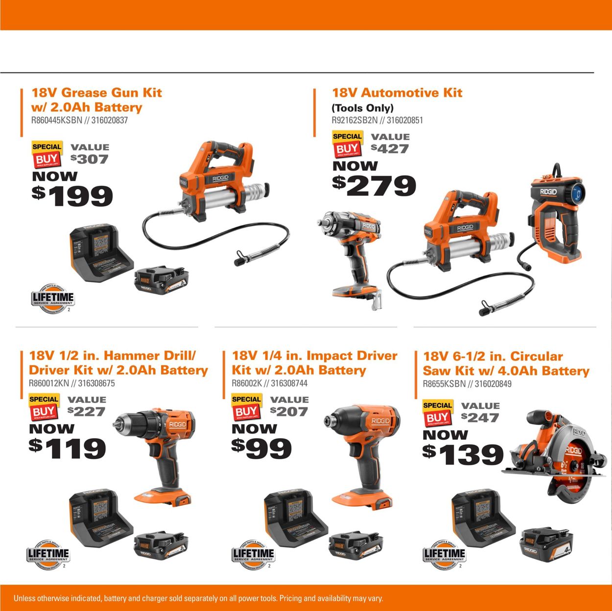Catalogue Home Depot from 06/18/2021