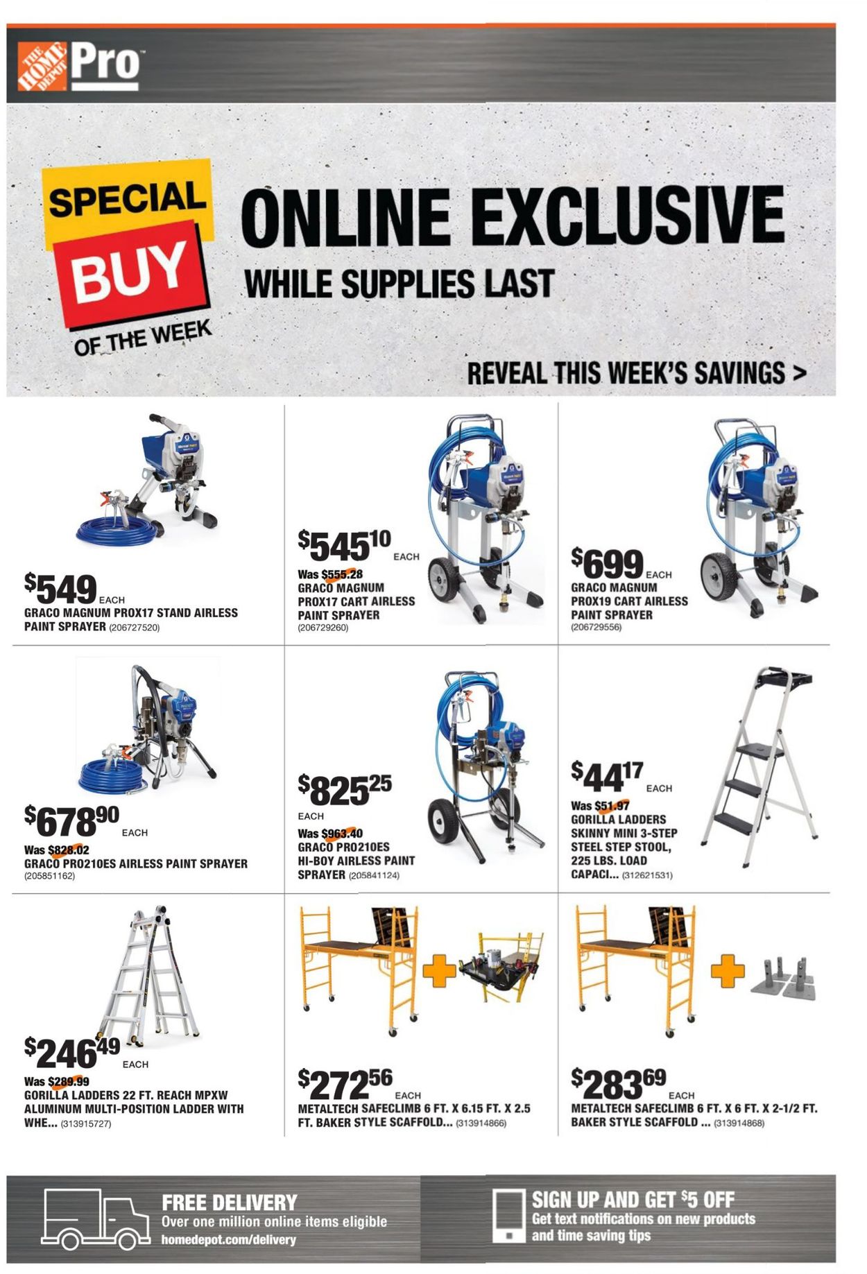 Catalogue Home Depot from 06/21/2021