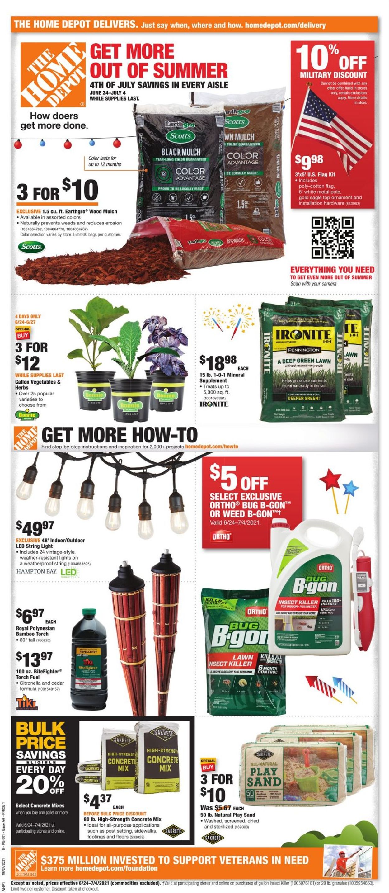 Catalogue Home Depot from 06/24/2021