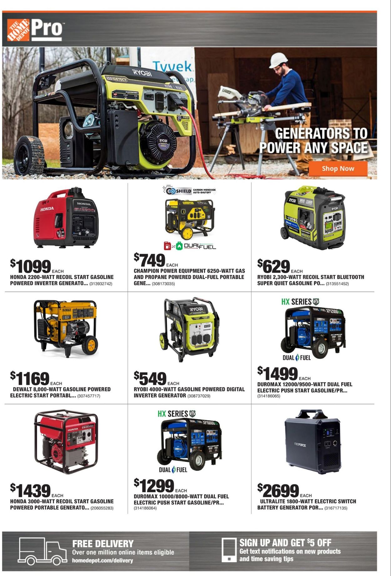 Catalogue Home Depot from 06/28/2021