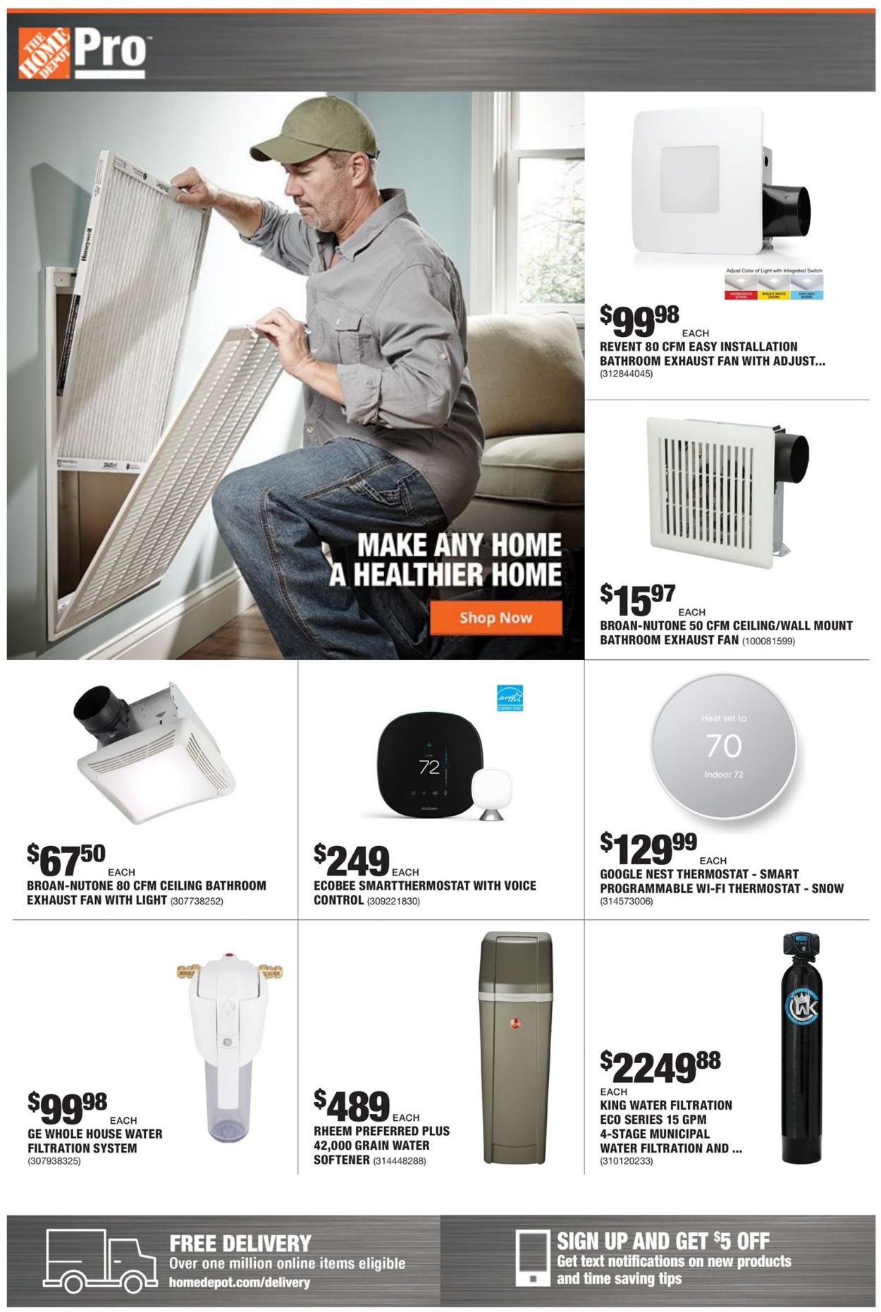 Catalogue Home Depot from 07/12/2021