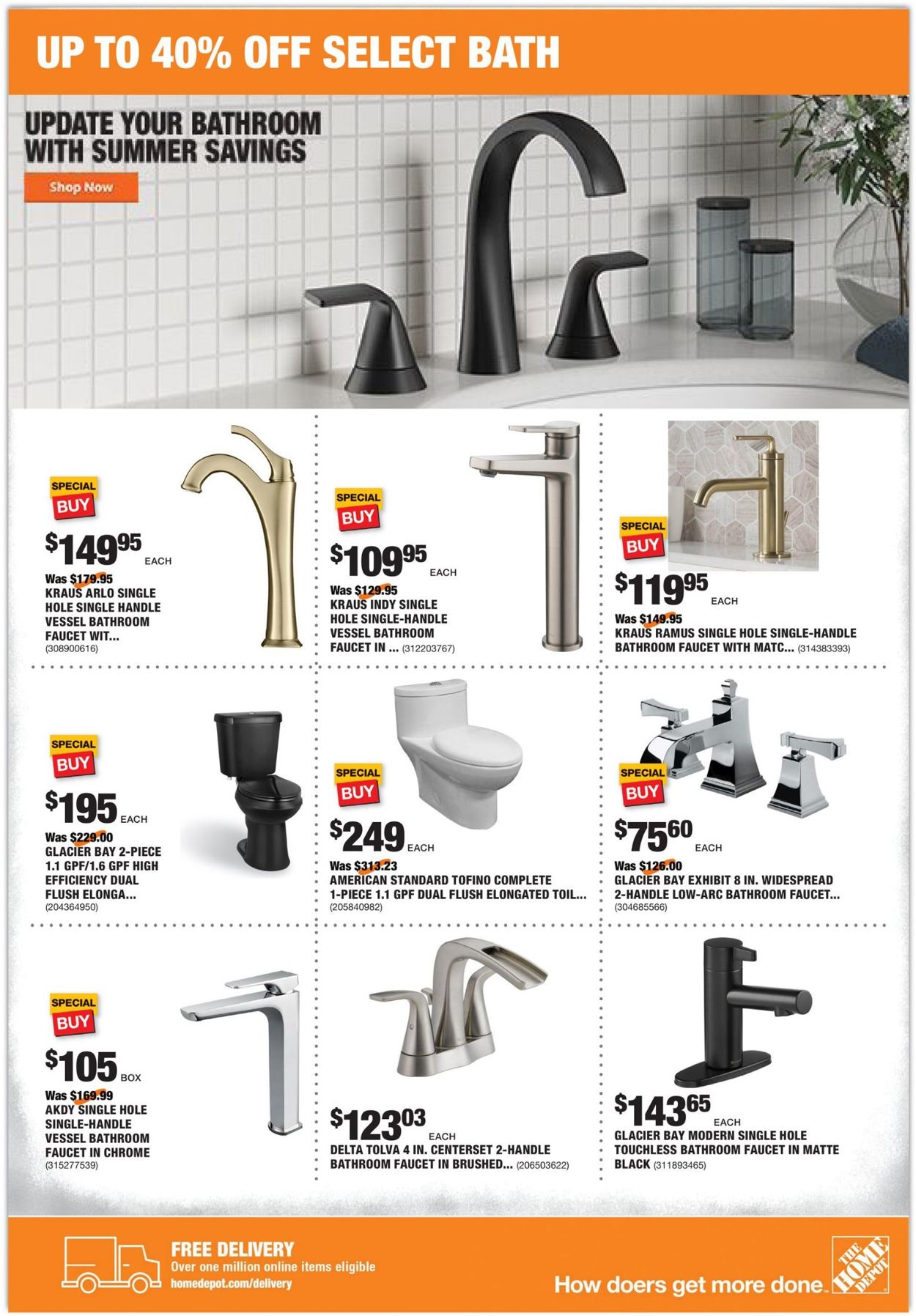 Catalogue Home Depot from 07/15/2021