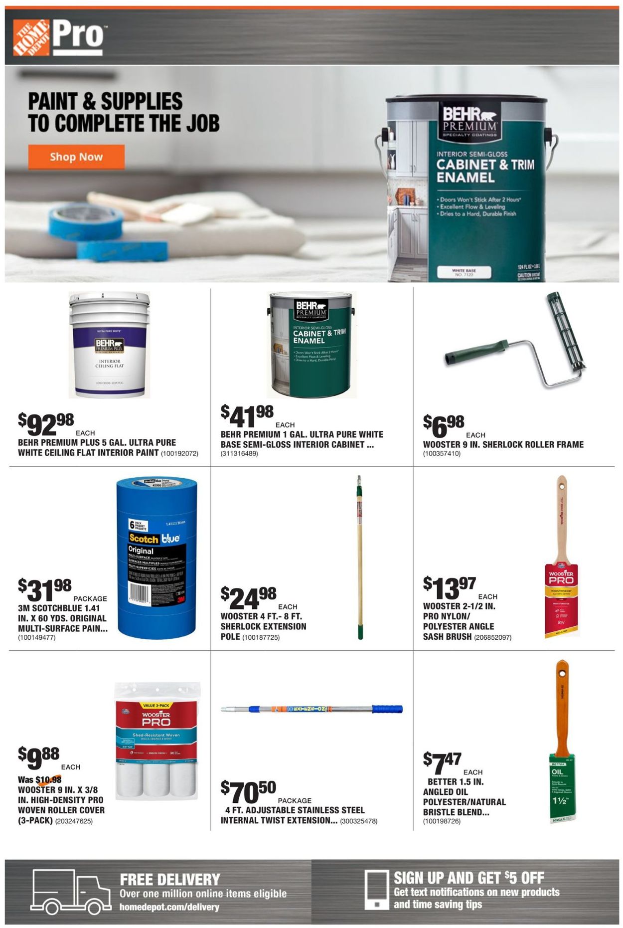 Catalogue Home Depot from 07/26/2021